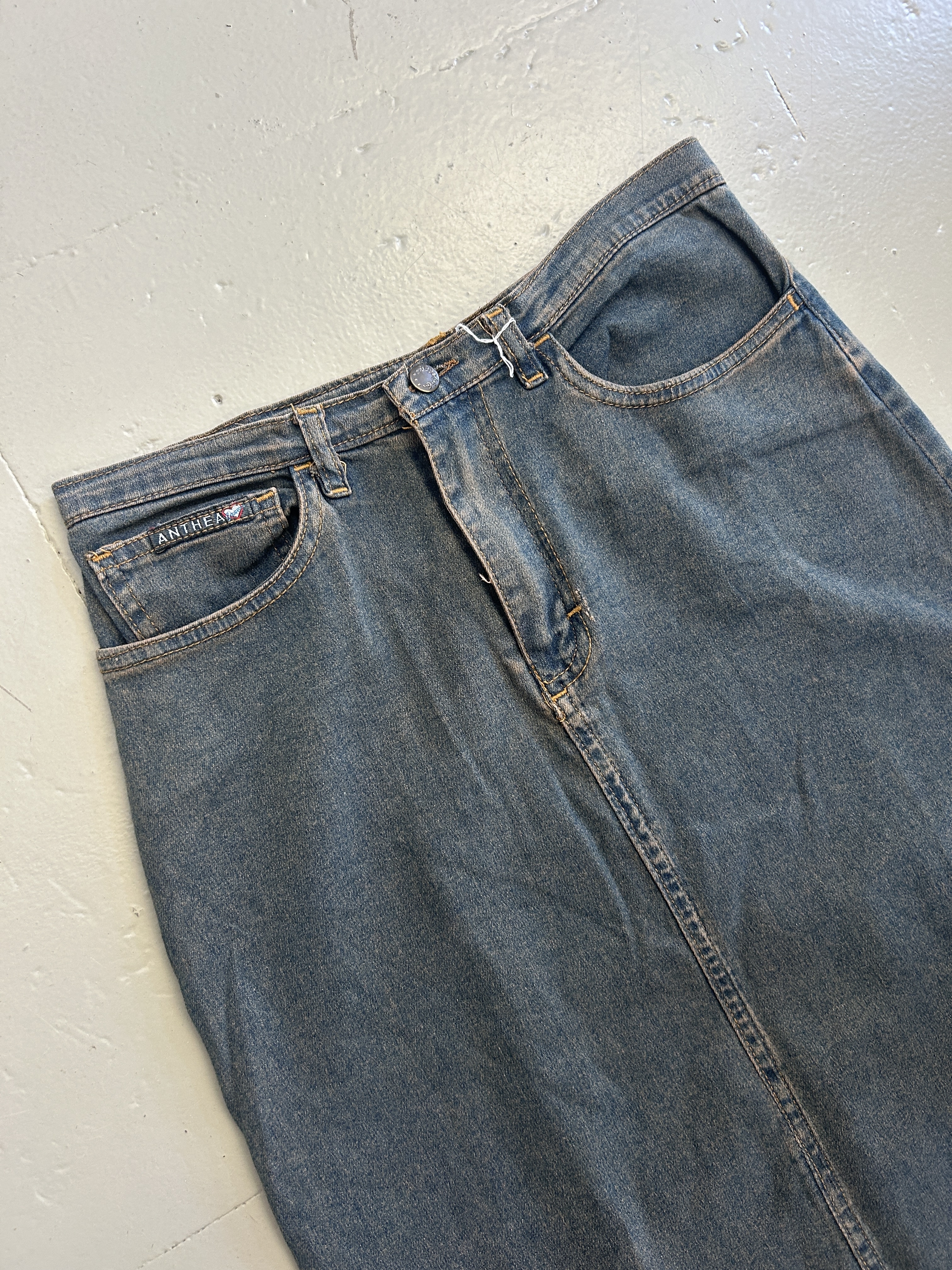 Denim Maxi Skirt Taglia S/M