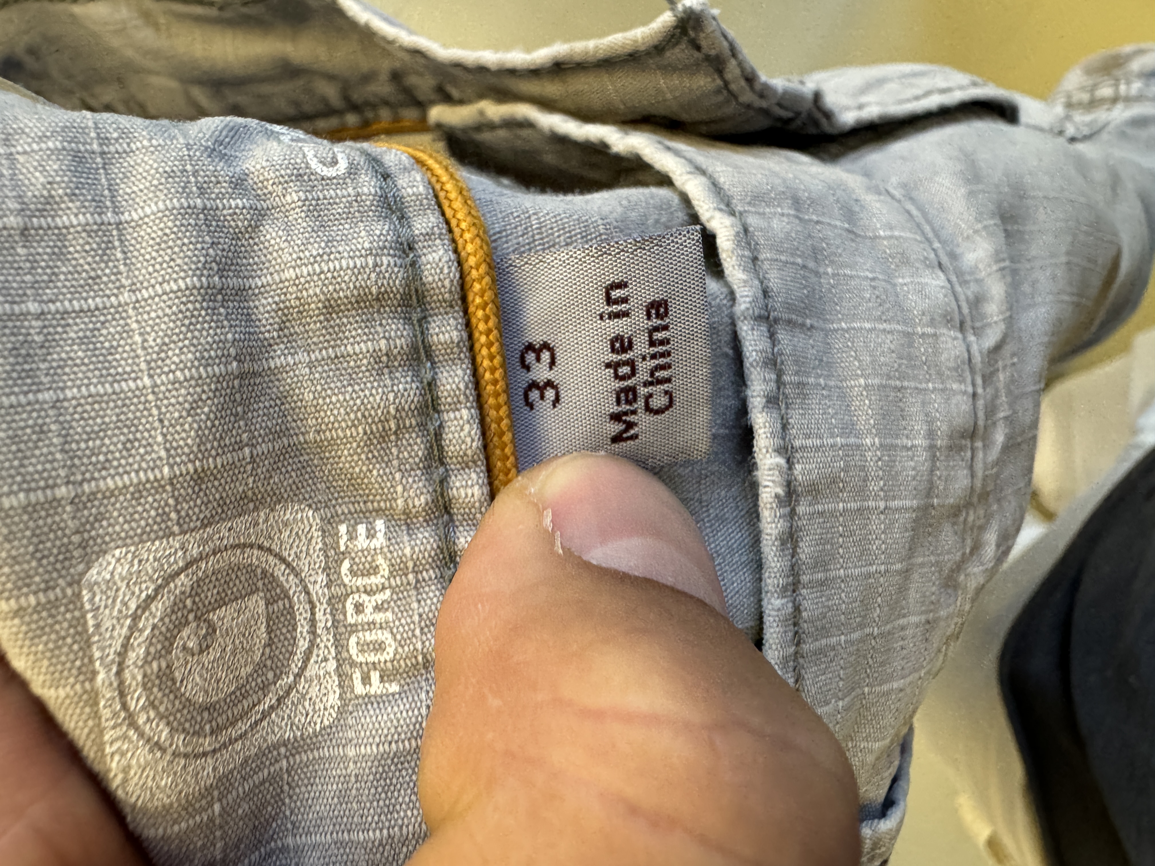 Carhartt carpenter Men's Work Shorts taglia 33US