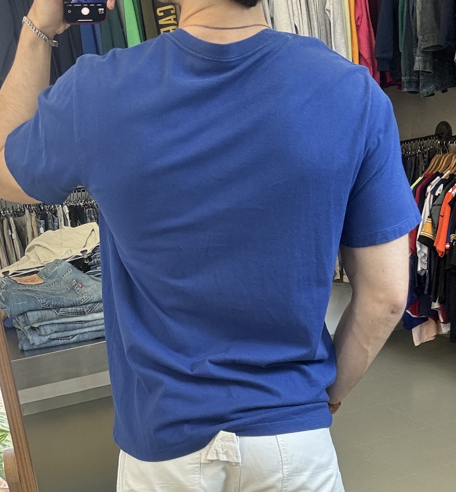 Levi’s Men's Blue T-Shirt taglia M