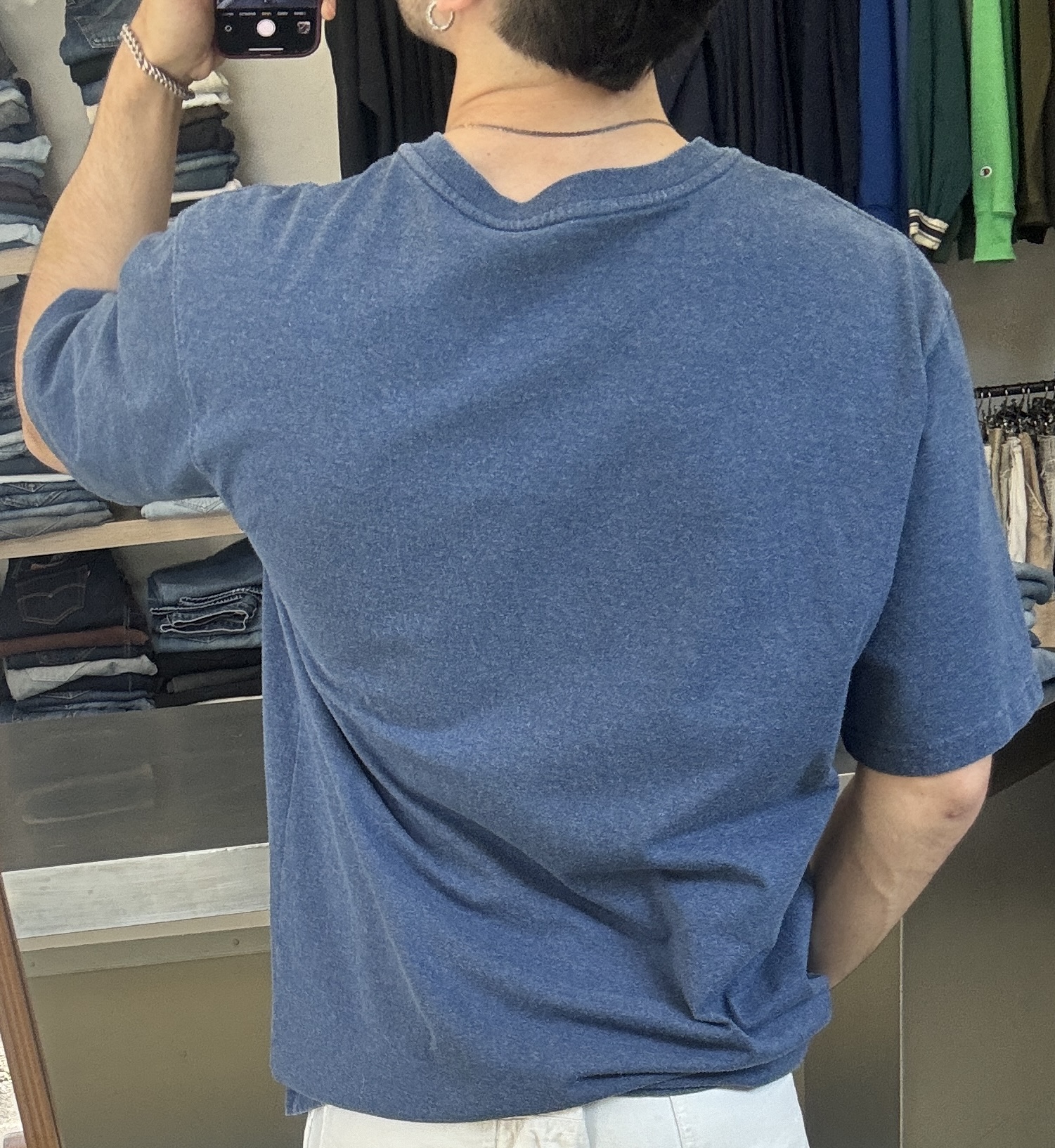 Carhartt Blue  T-Shirt taglia L