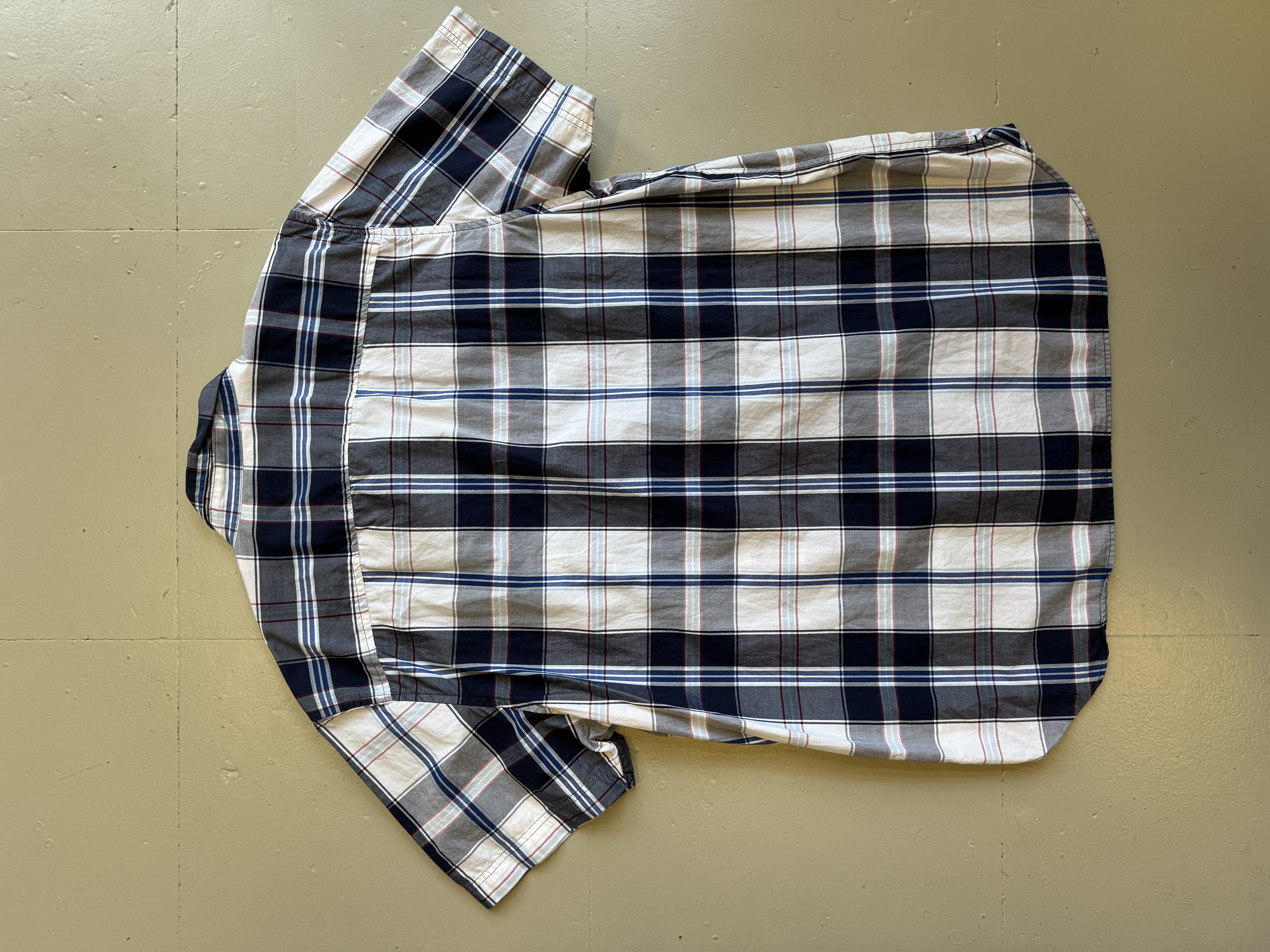 Timberland Men's Plaid Short-Sleeve Shirt taglia XL