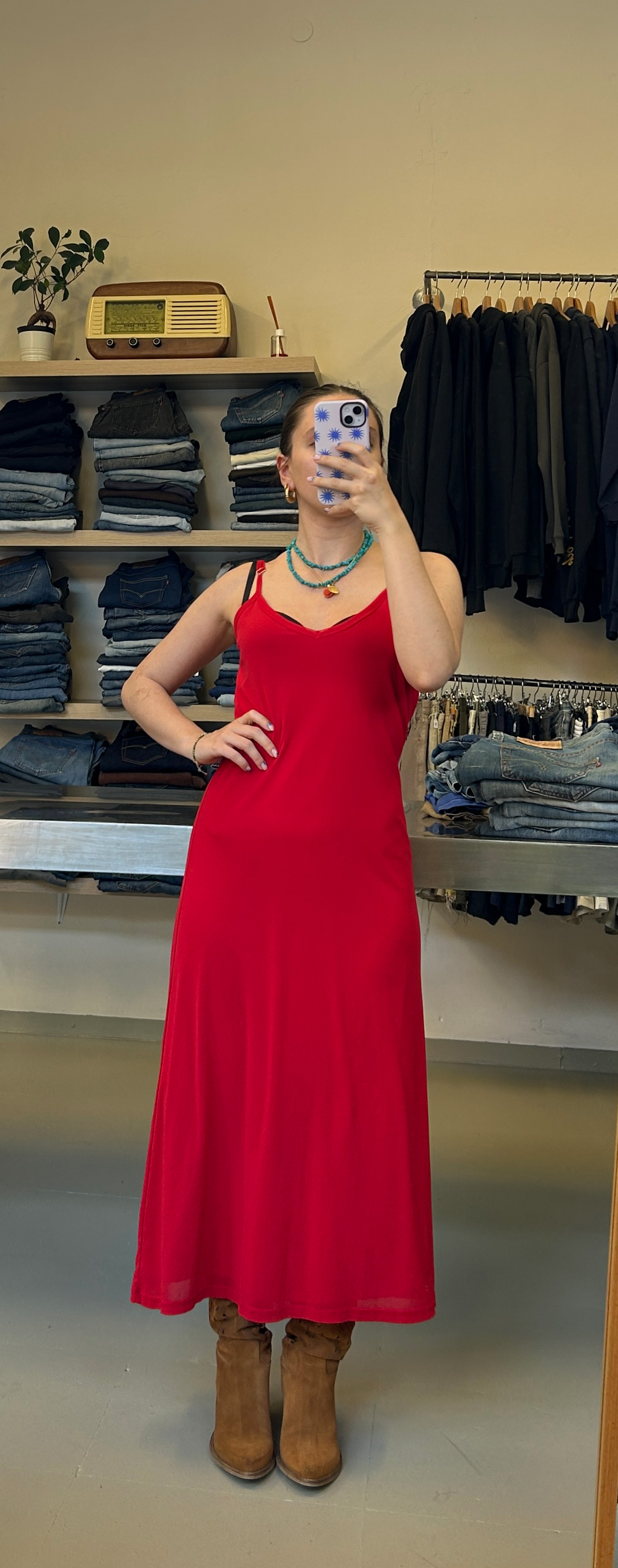 Elegant Red Dress  Taglia S