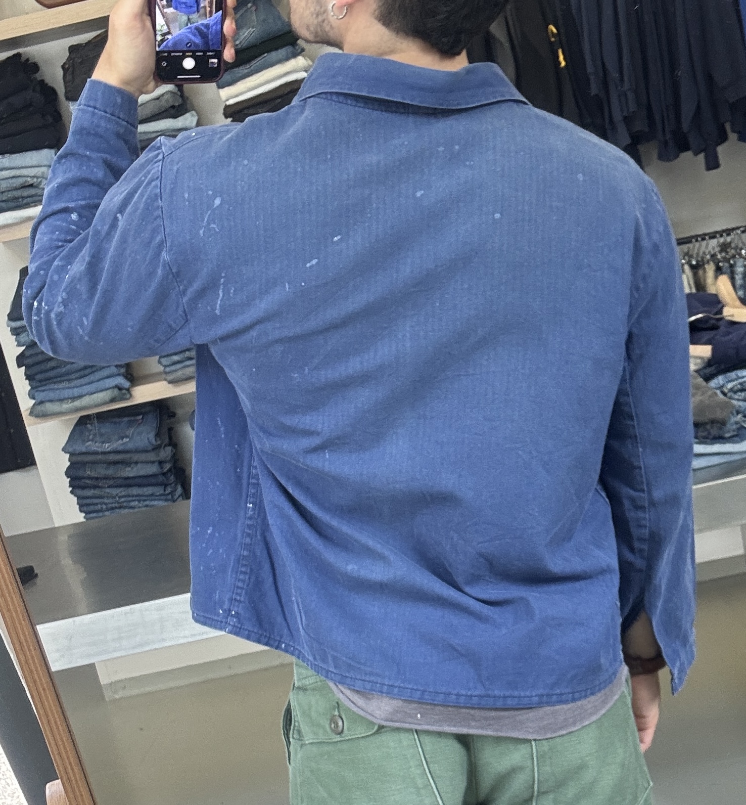 French Blue Denim Jacket