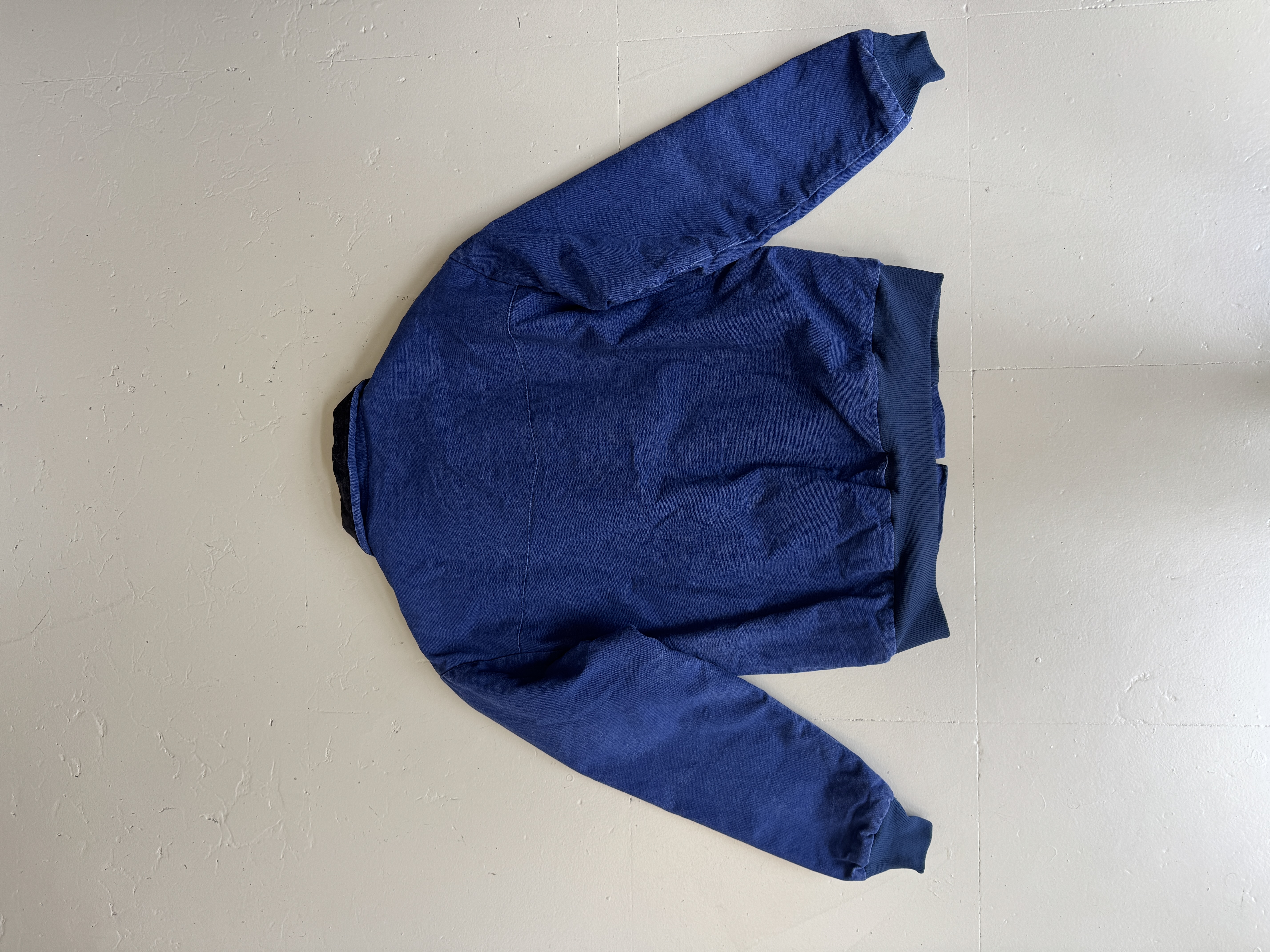 Workwear Blue Zipped Jacket taglia S