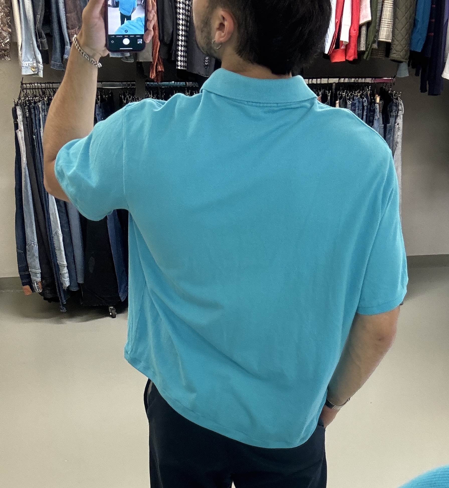 Polo Ralph Lauren taglia XL crop