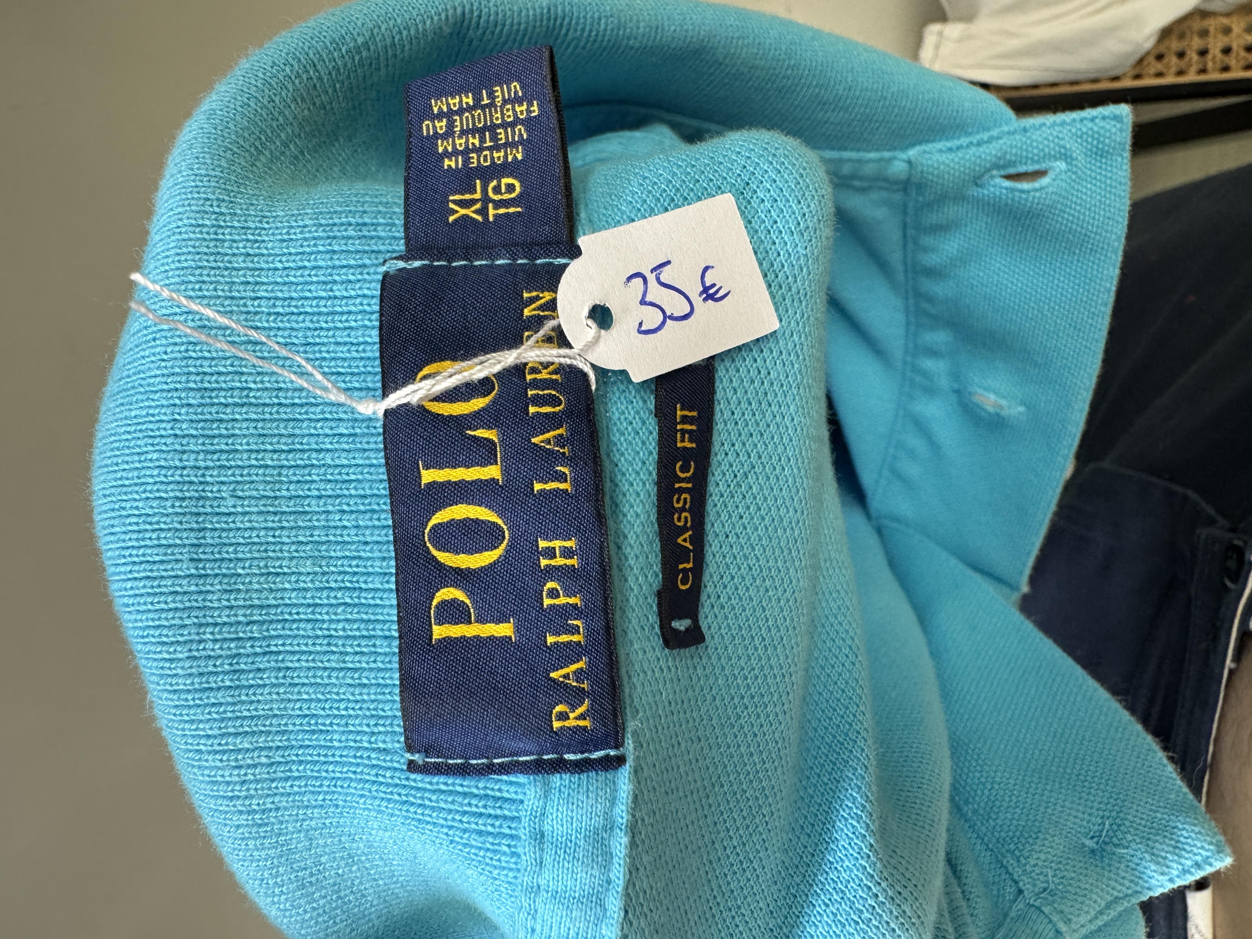Polo Ralph Lauren taglia XL crop