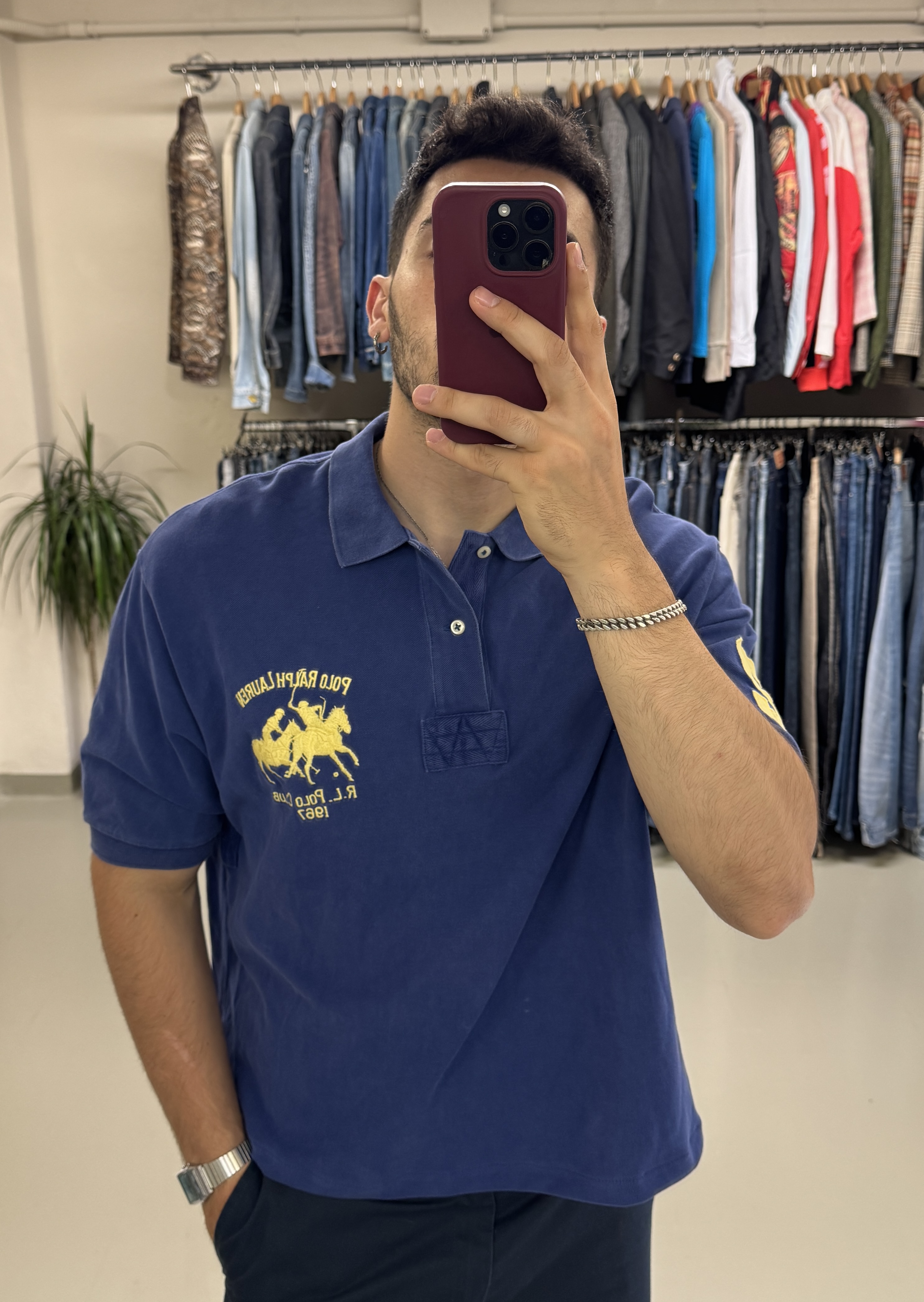 Blue Polo Ralph Lauren Shirt