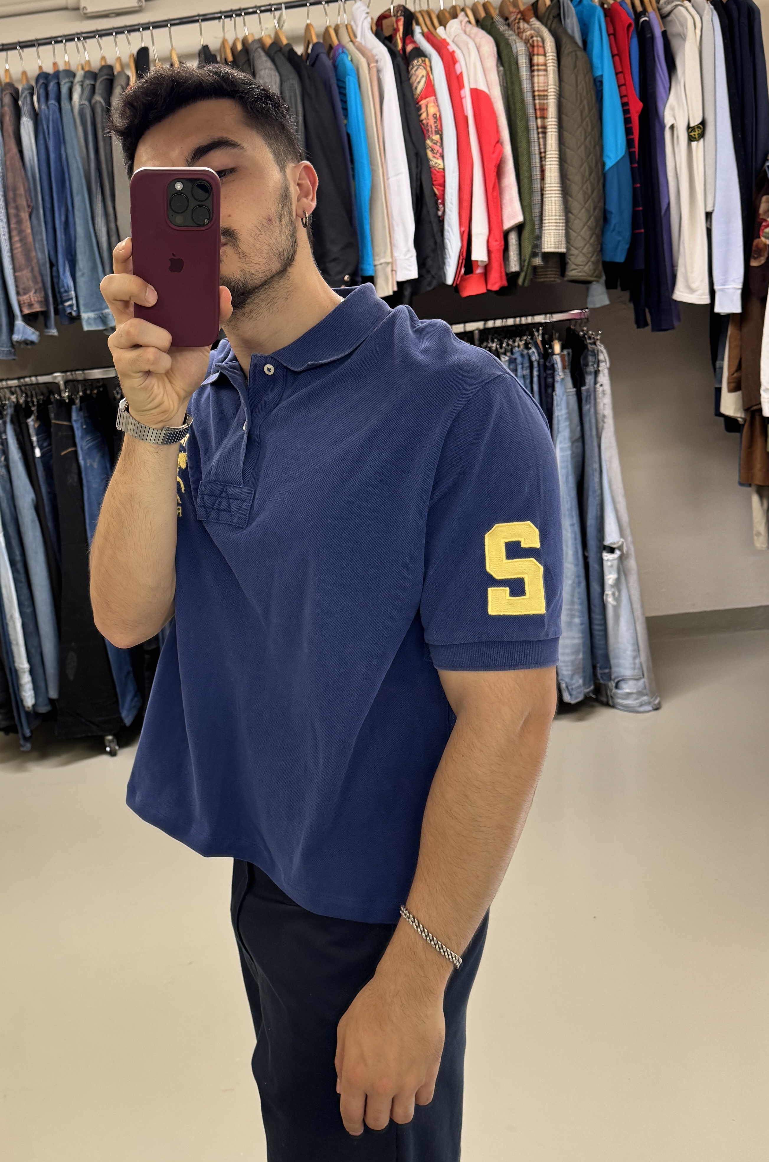 Blue Polo Ralph Lauren Shirt