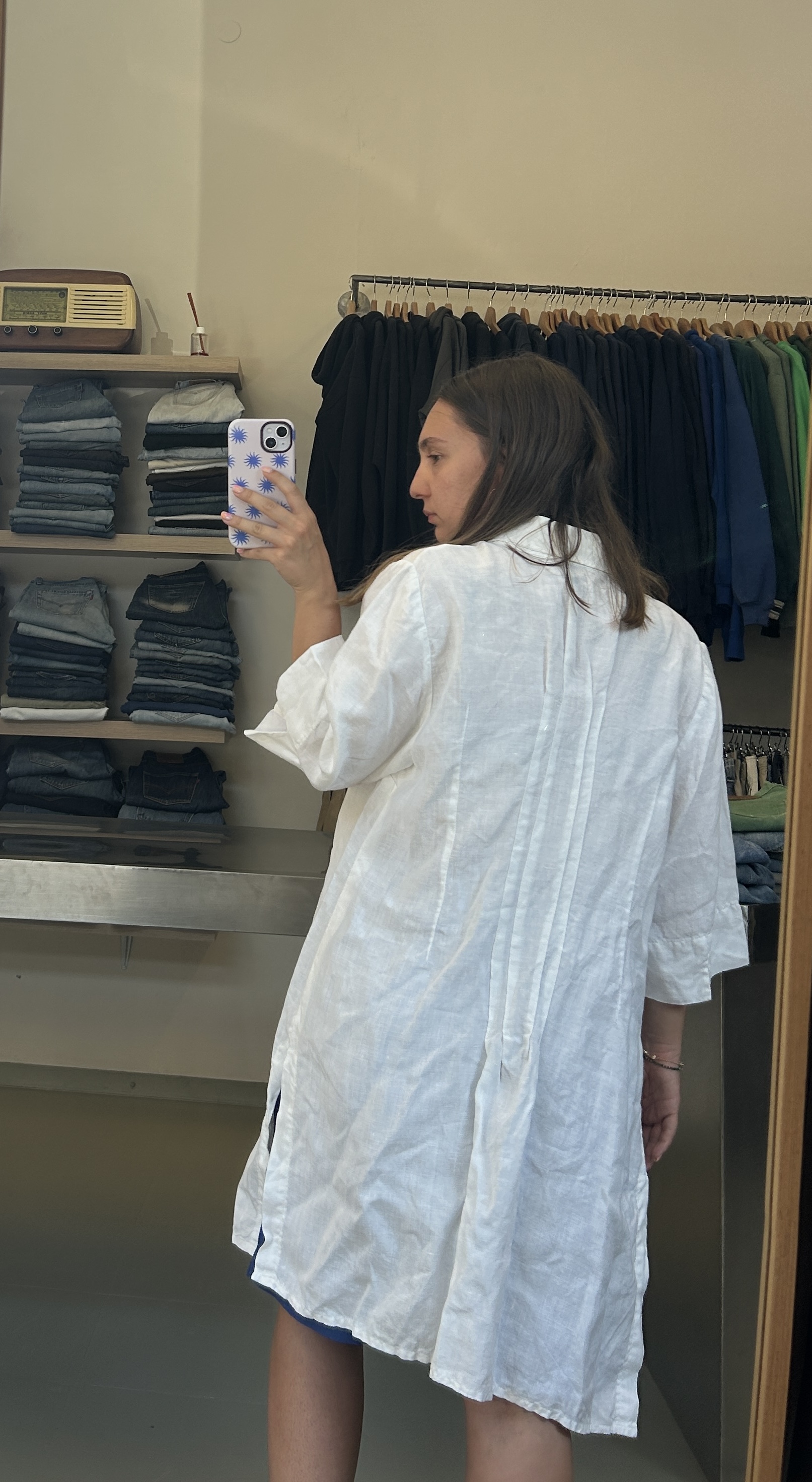 Women's Linen Shirt Taglia Unica