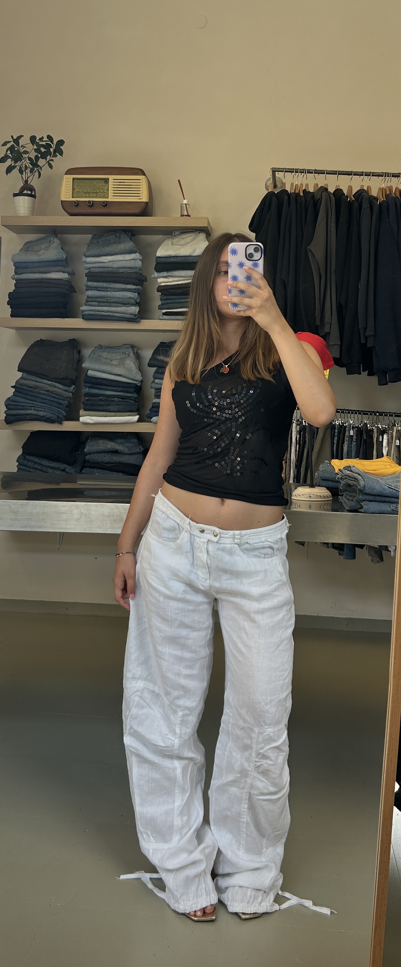 One Shoulder top black Taglia S