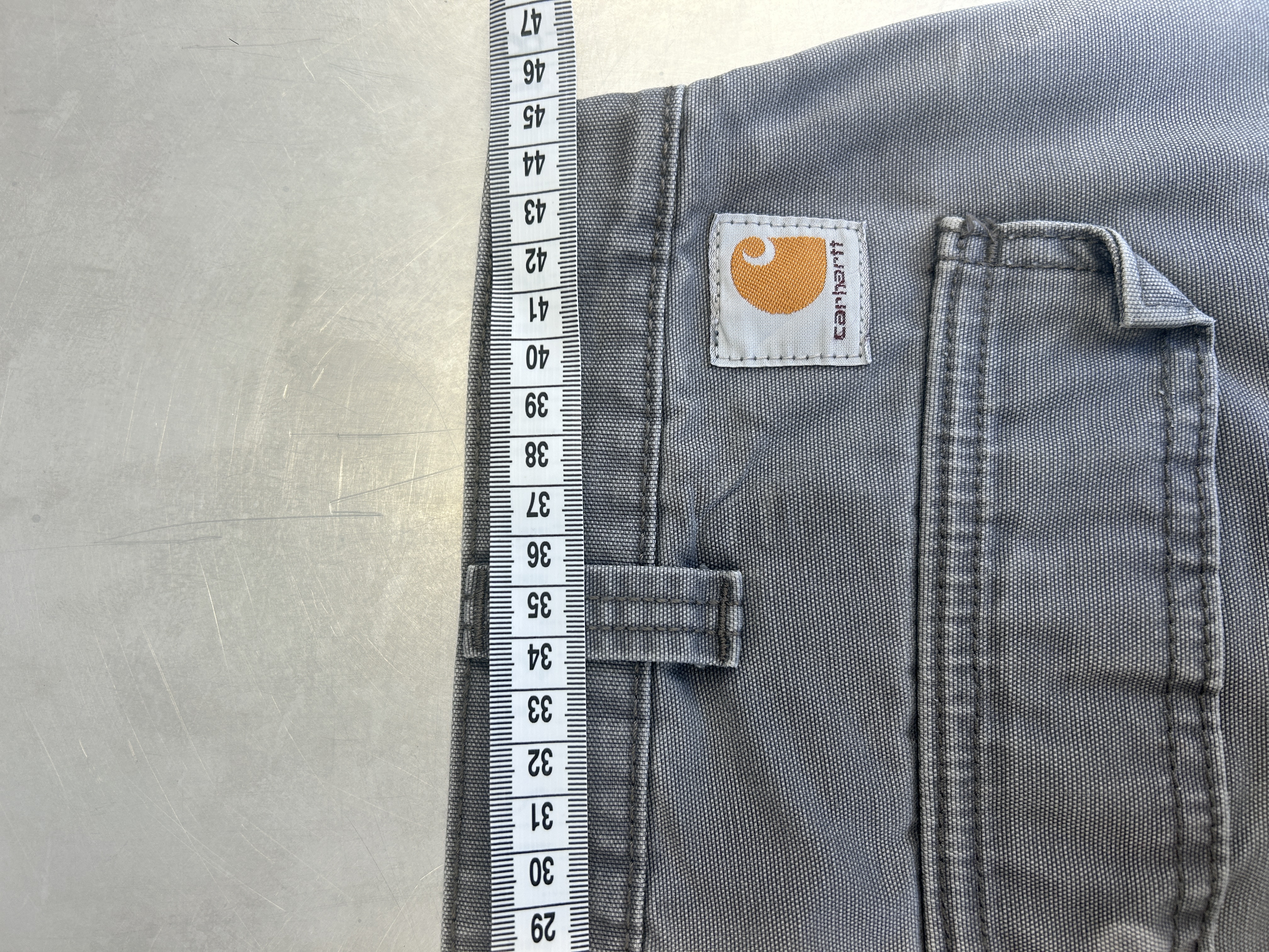 Carhartt cargo grigi taglia 36 US