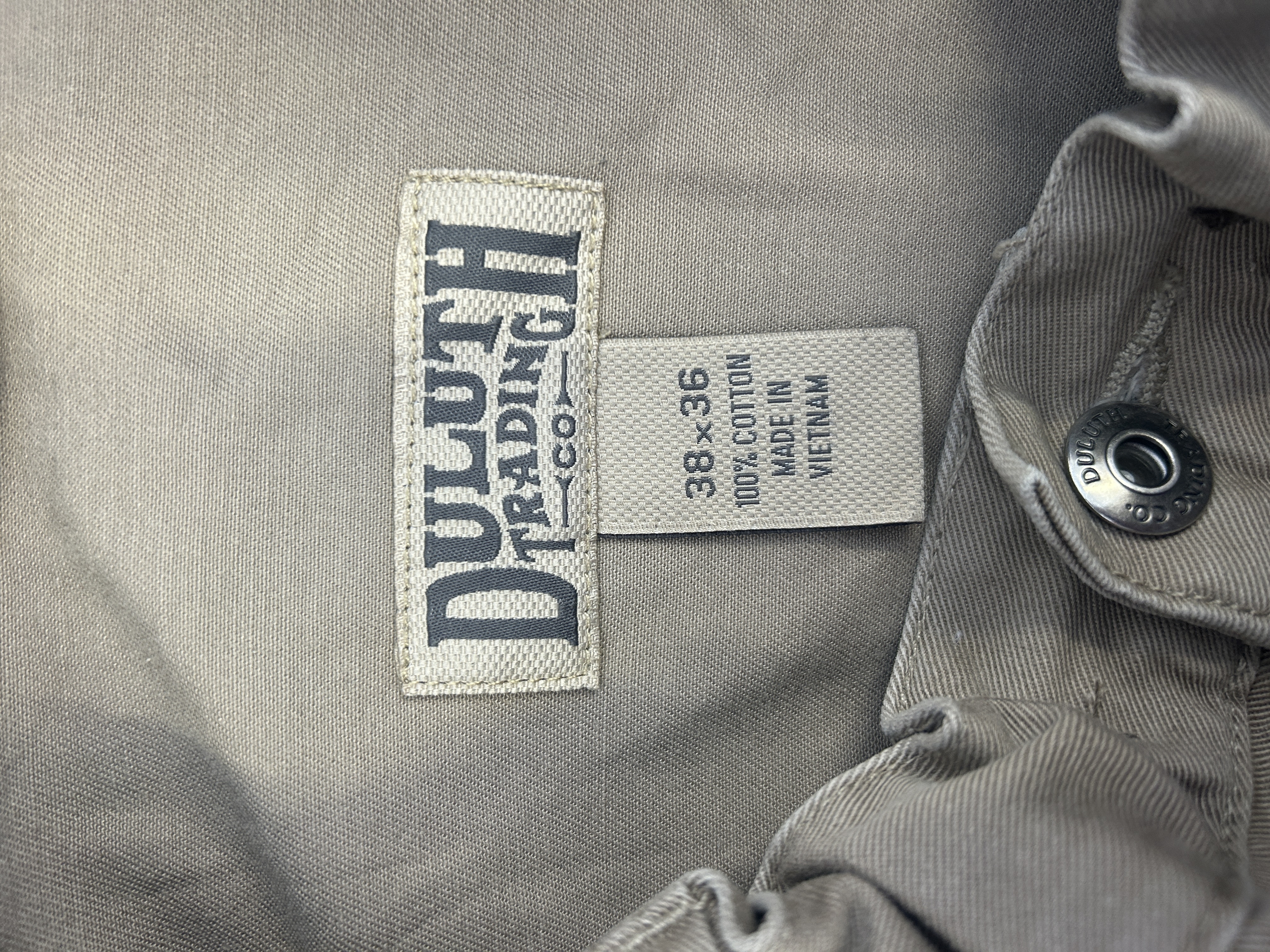 Pantaloni carpenter uomo beige elastico in vita