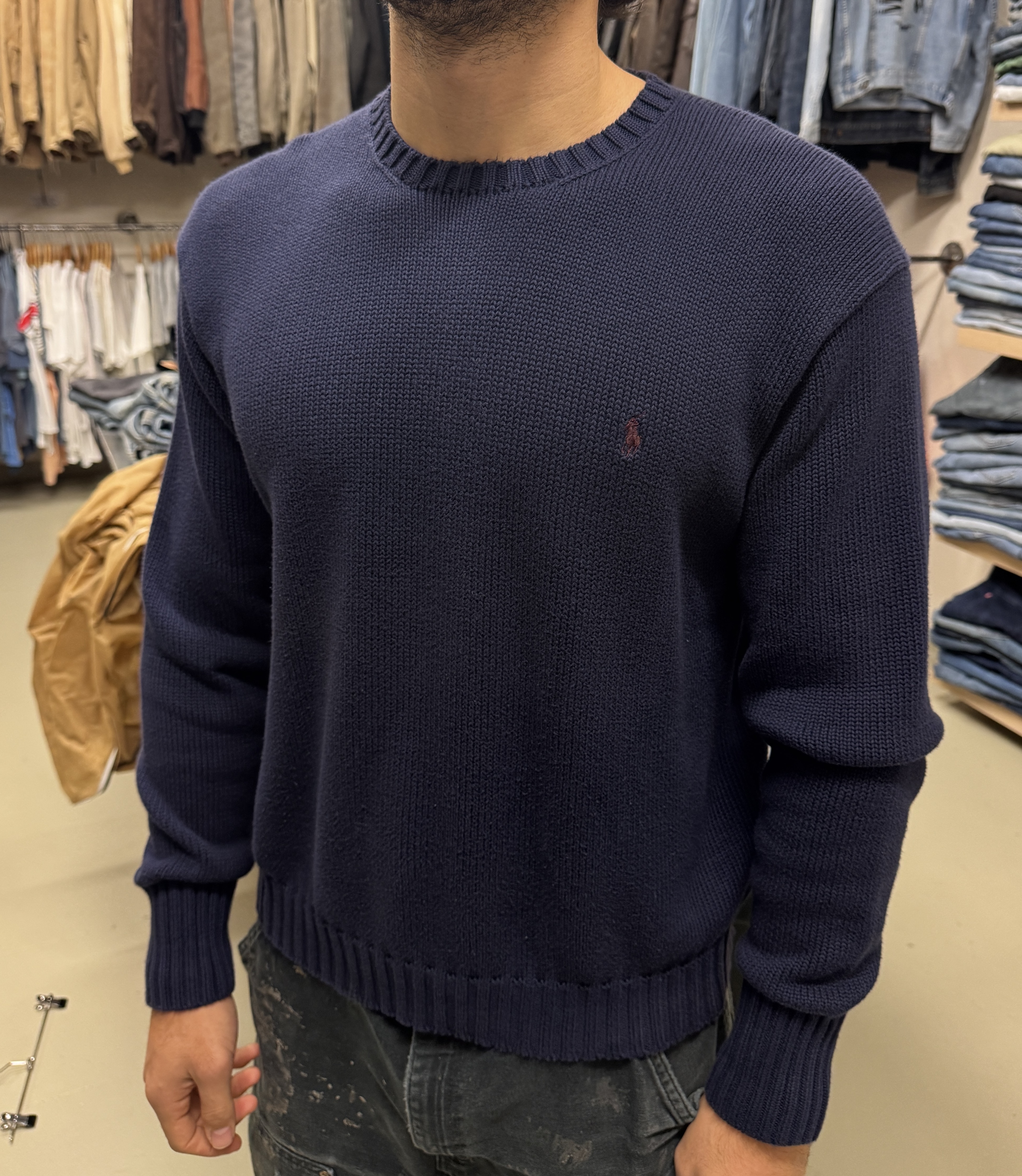 Maglione Polo Ralph Lauren blu navy