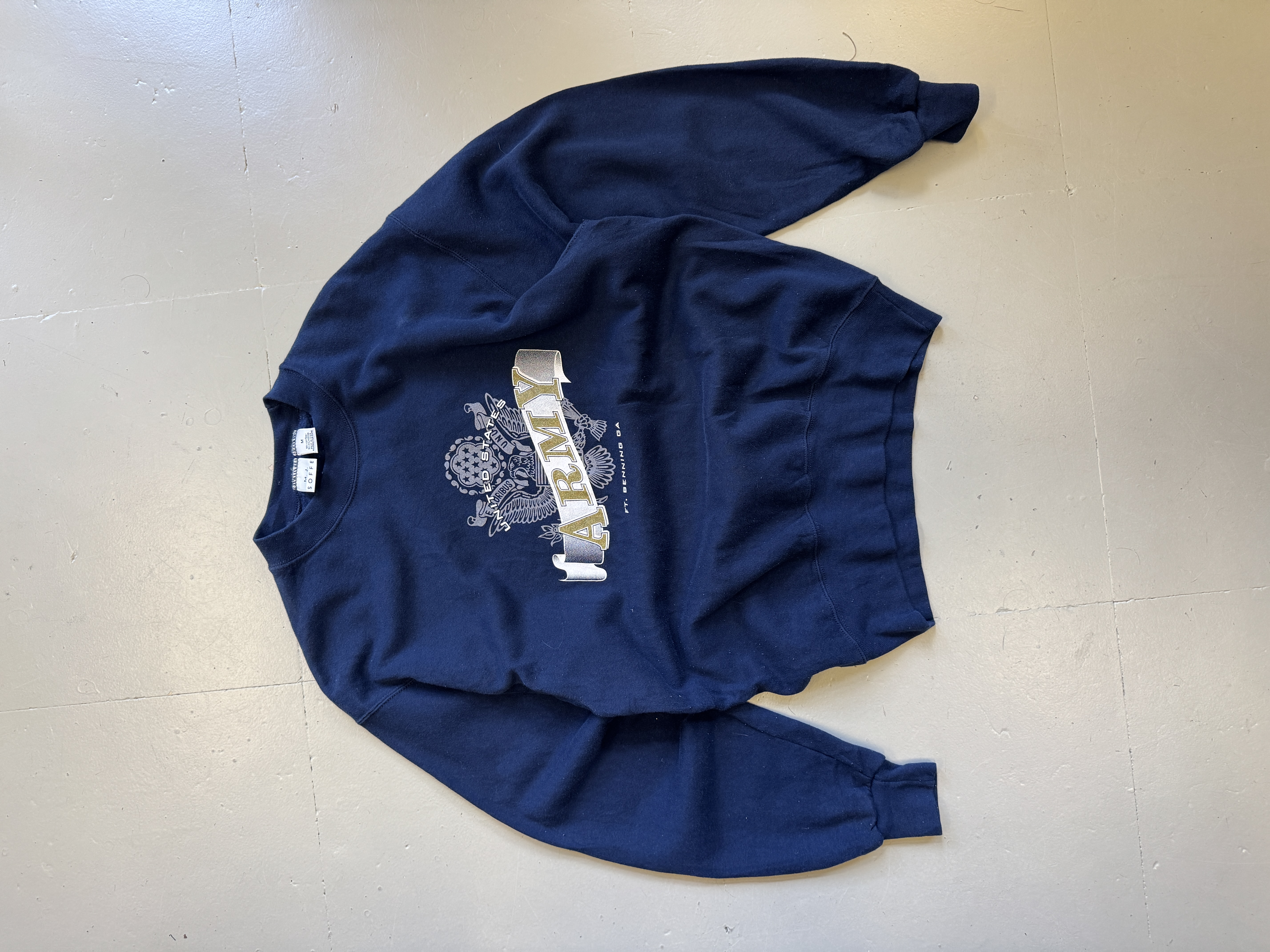 ARMY Navy Blue Sweatshirt taglia M