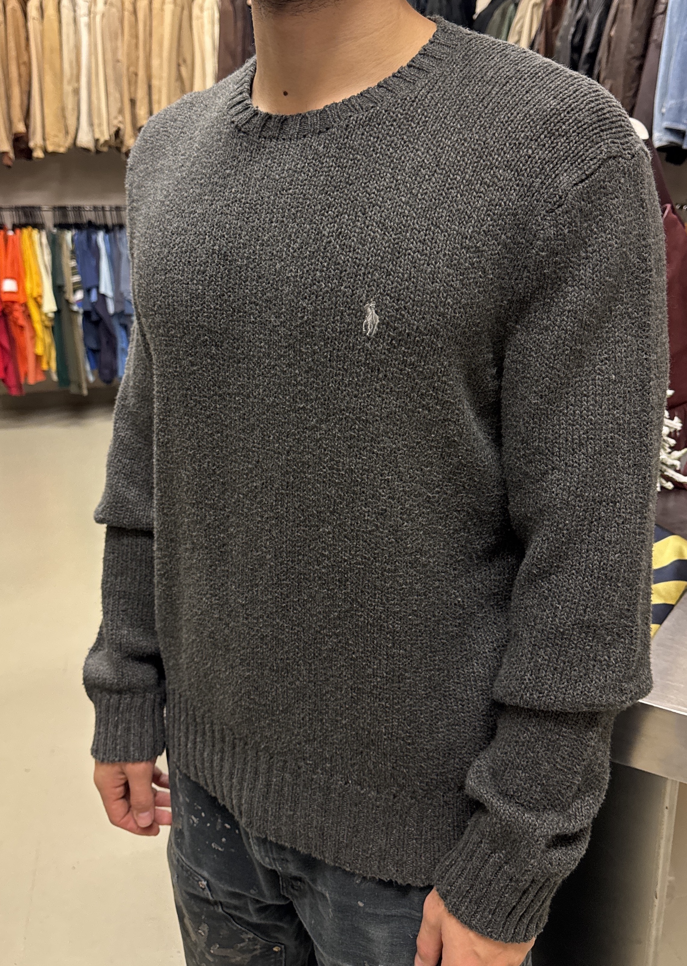 Maglione Polo Ralph Lauren grigio scuro Taglia XL