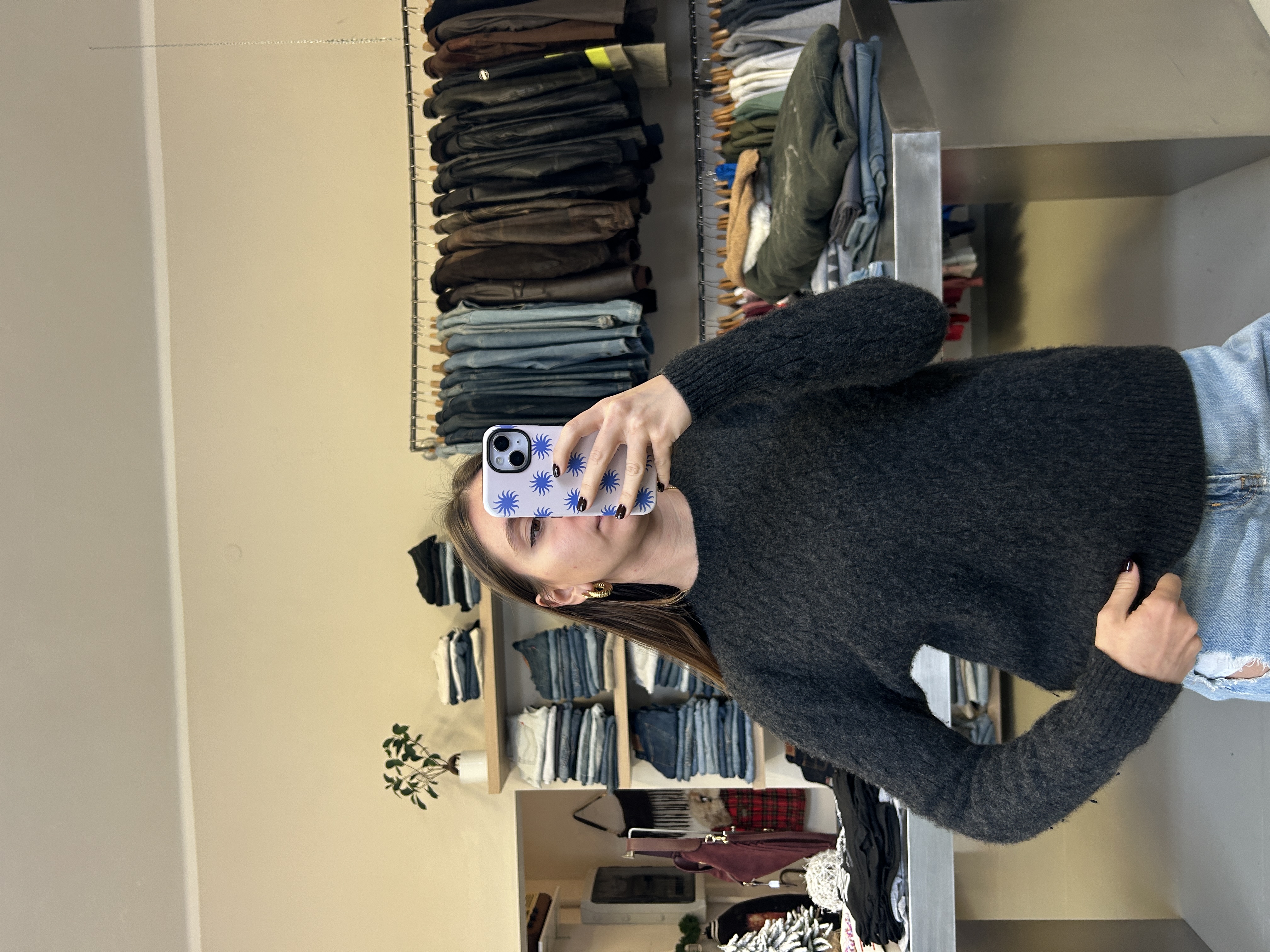 Maglione Polo Ralph Lauren grigio scuro taglia XS/S