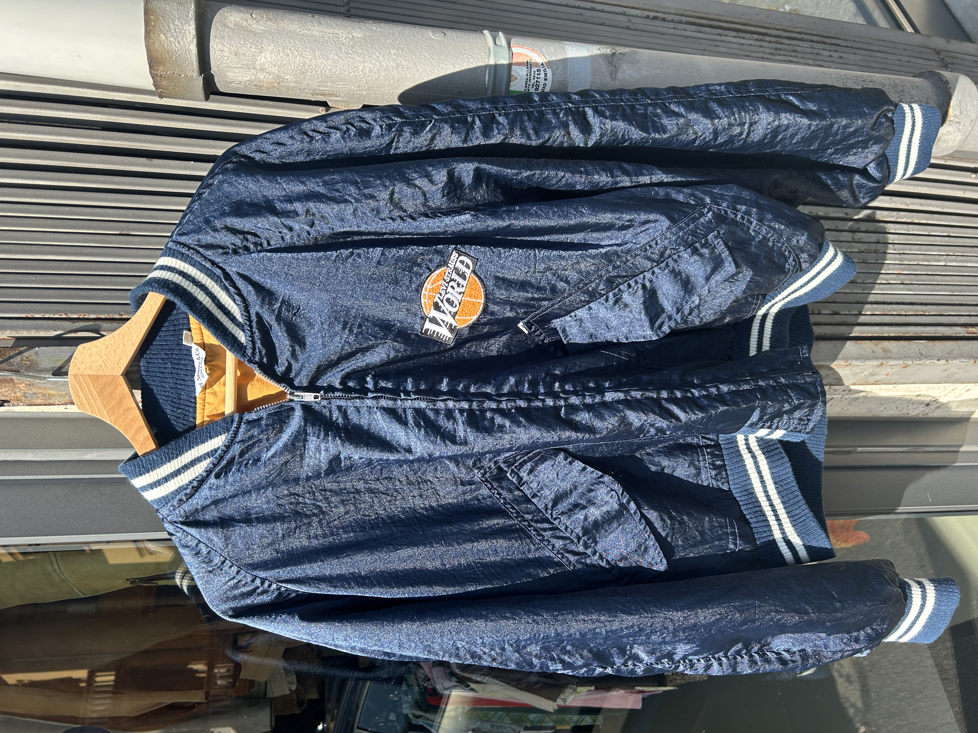 Levi's navy bomber jacket
