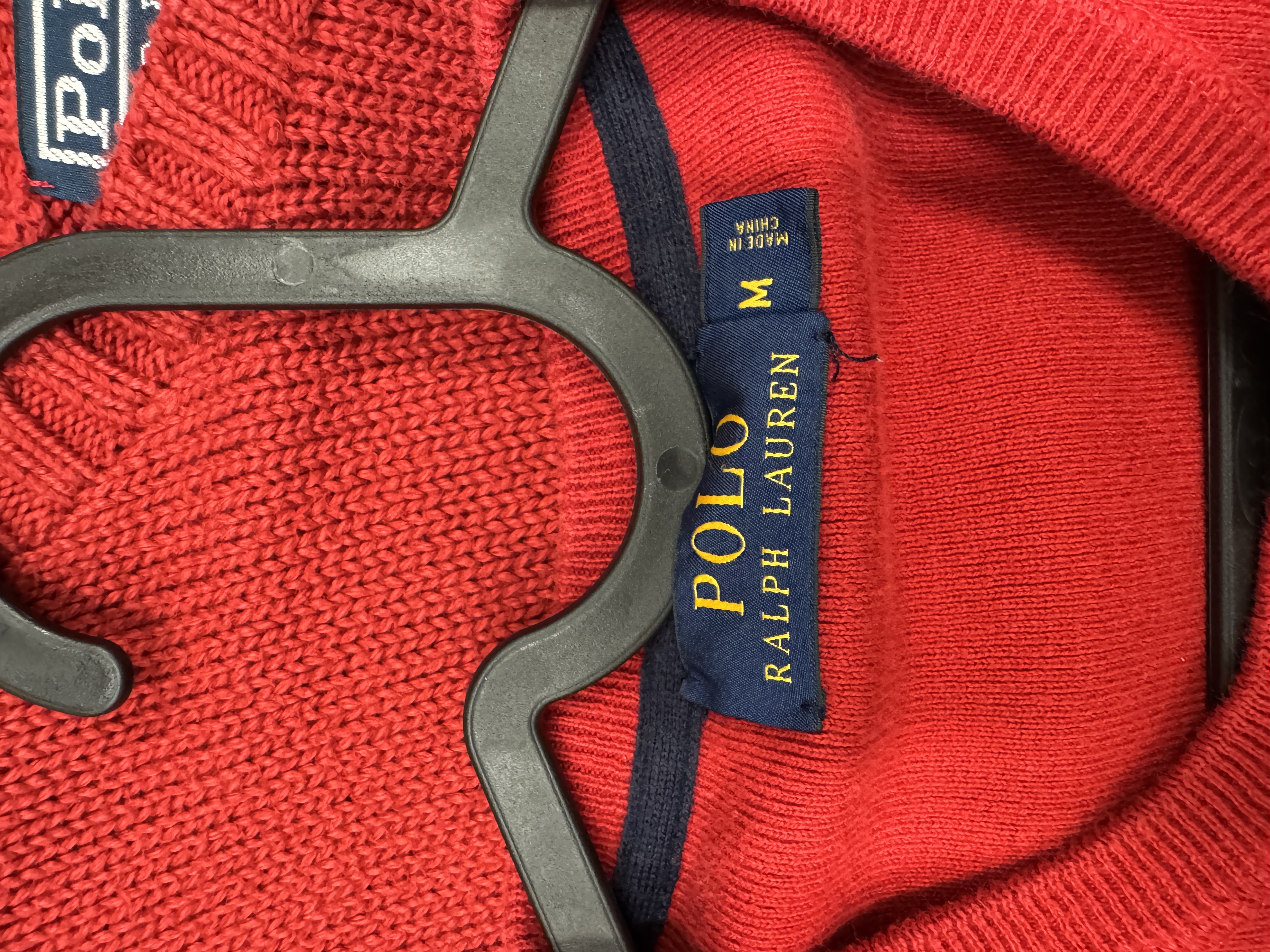 Red Crew Neck Sweater