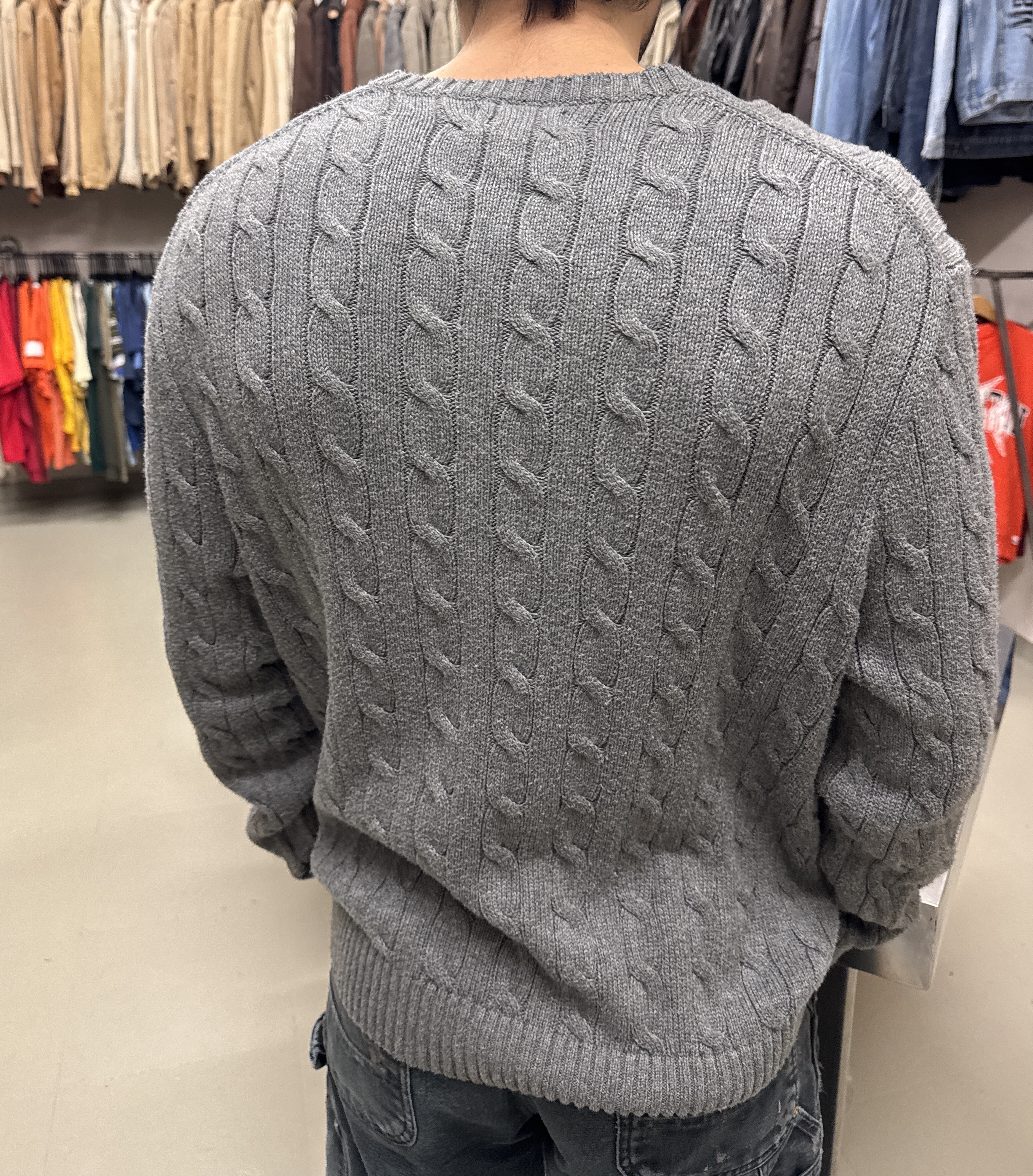 Maglione Polo Ralph Lauren grigio taglia XL