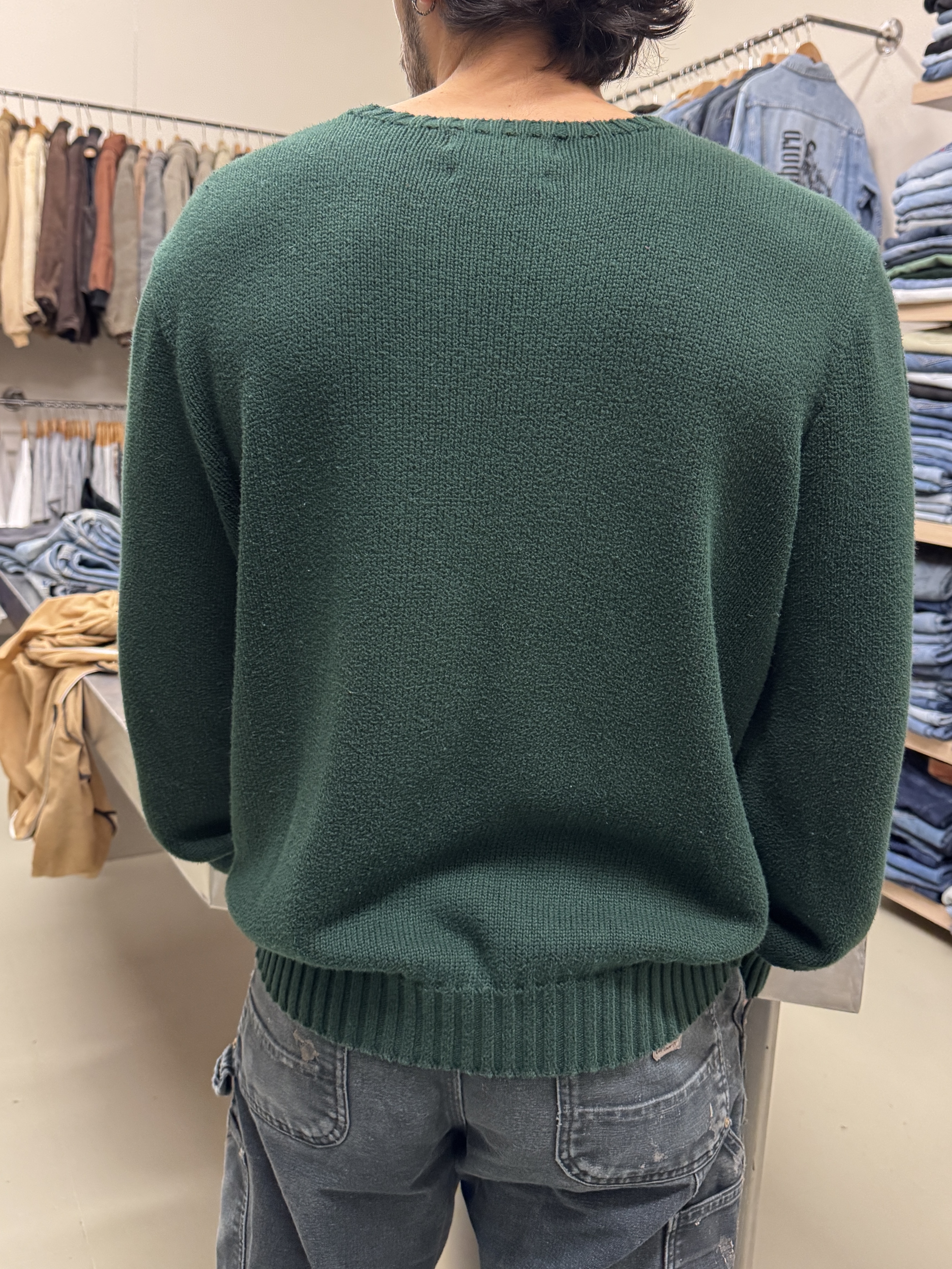 Maglione Verde Uomo taglia XL