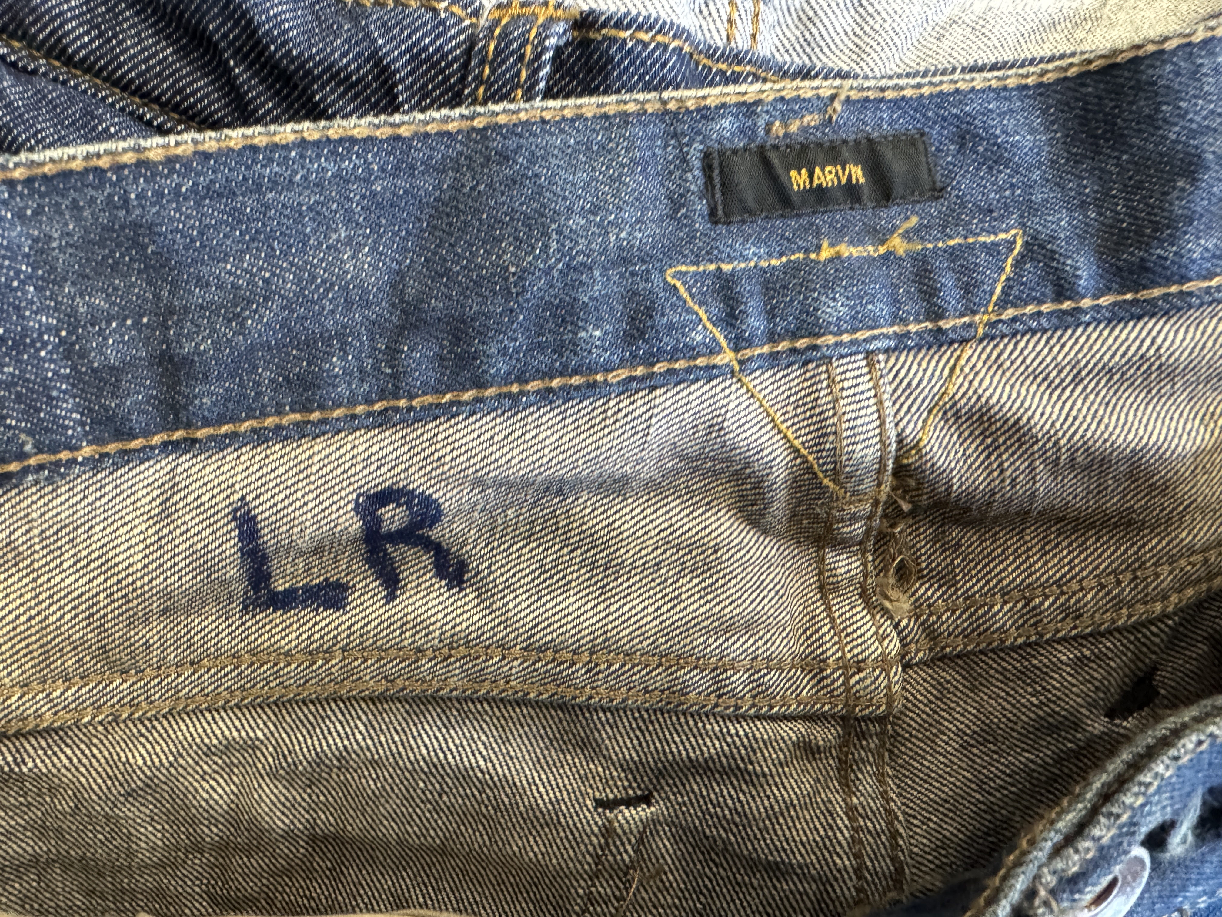 Raw Jeans Vintage Uomo taglia 32 us