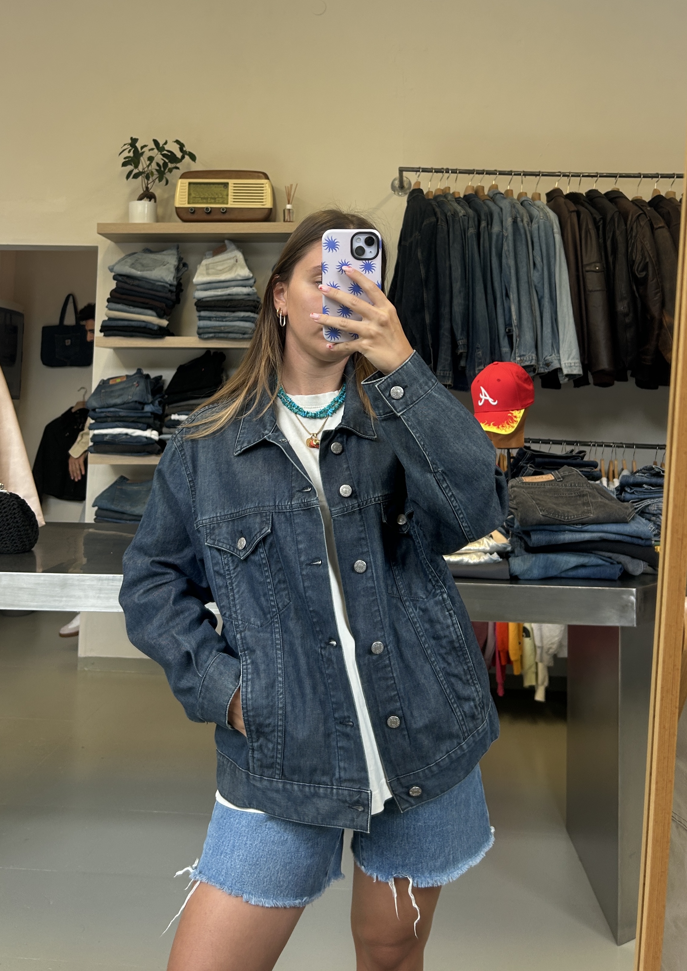 Giacca di jeans Versace Classic taglia L