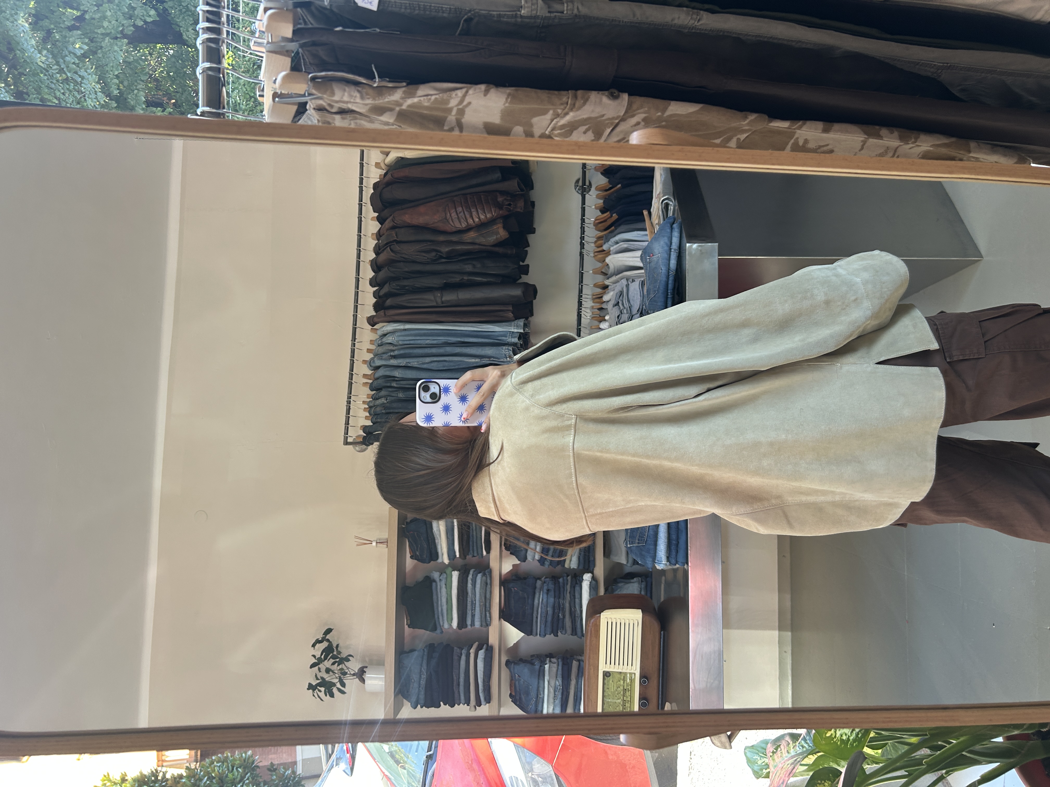 Suede Jacket taglia L