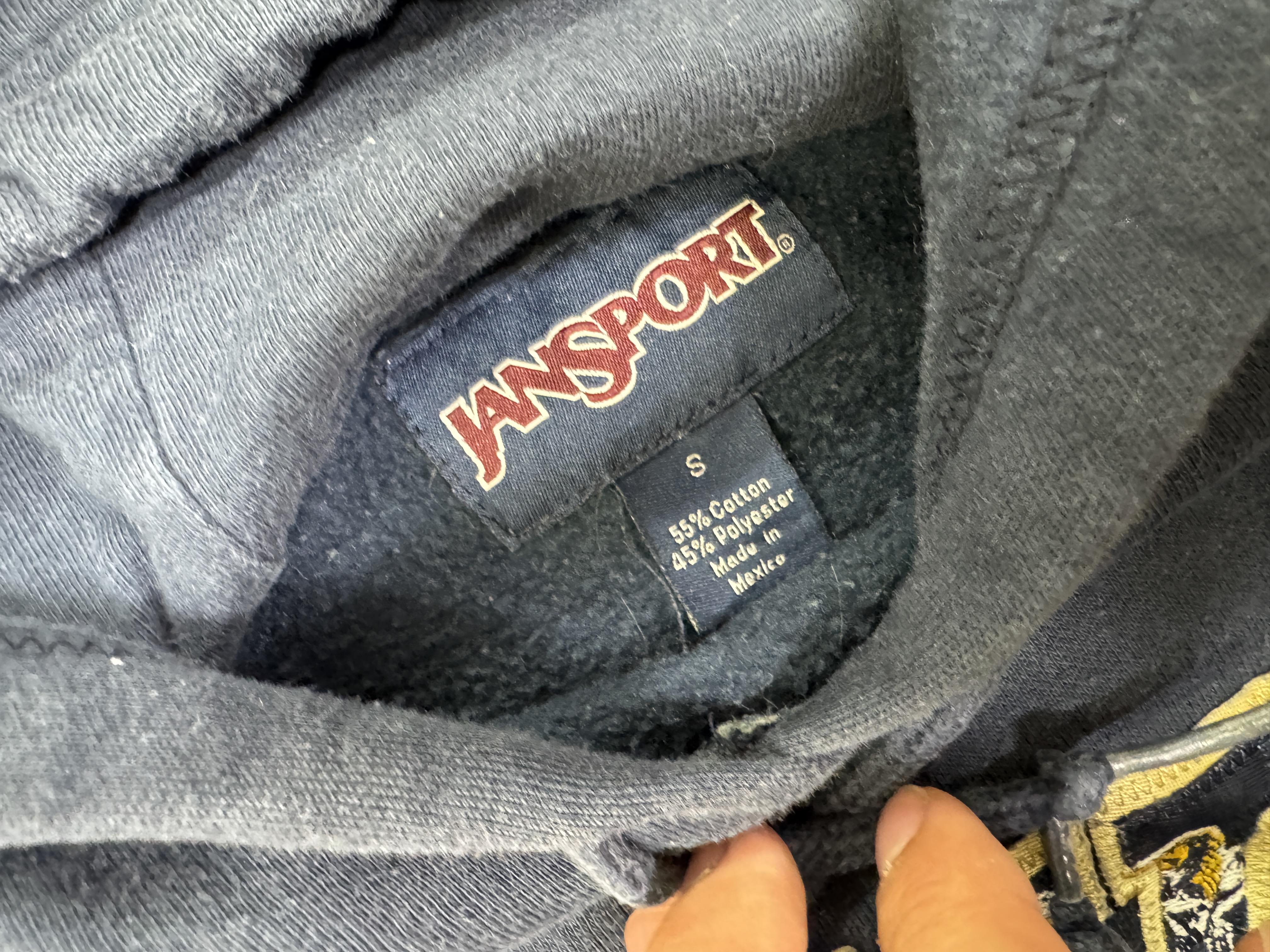 Navy Annapolis Hoodie taglia S
