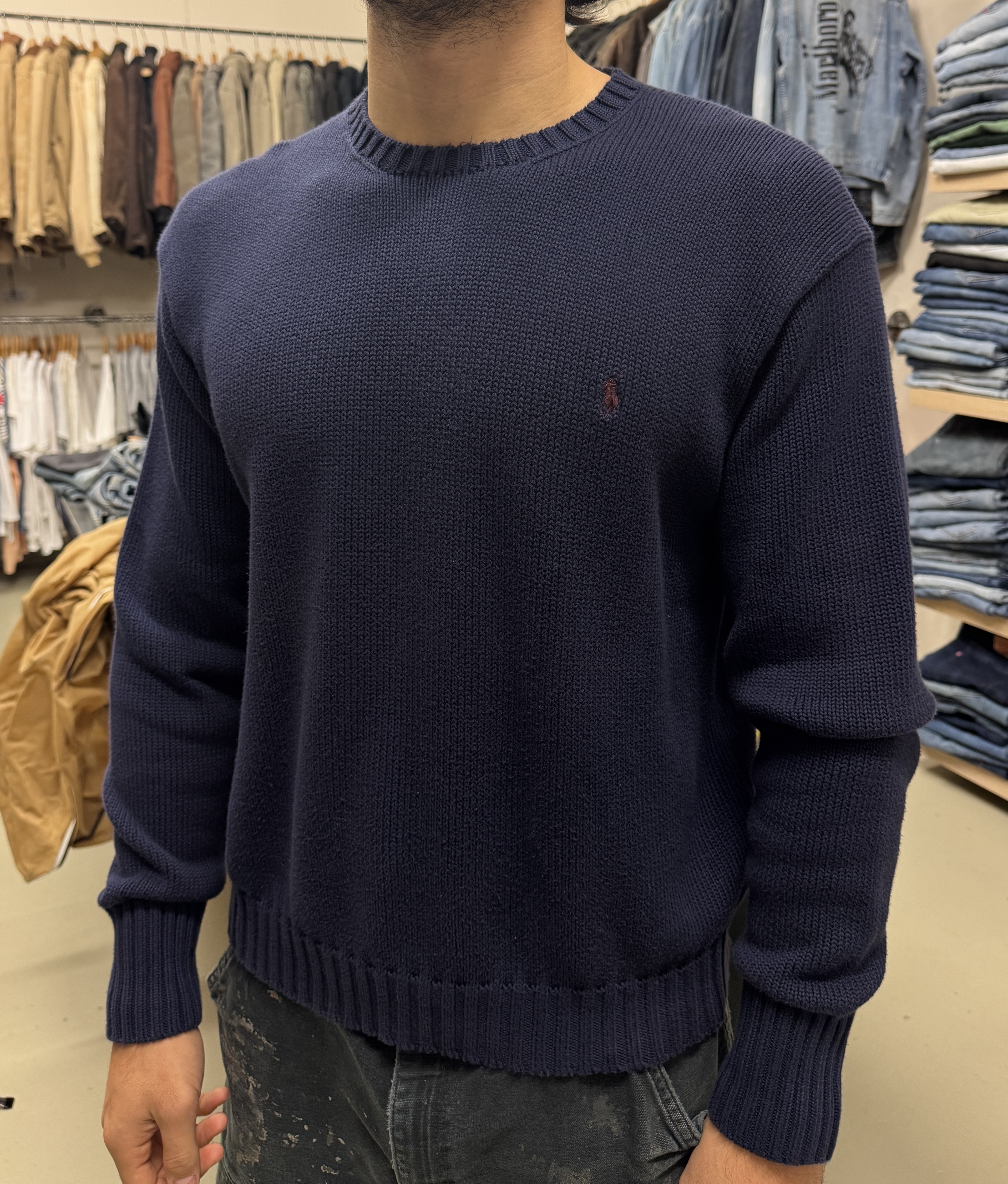 Maglione Polo Ralph Lauren blu navy