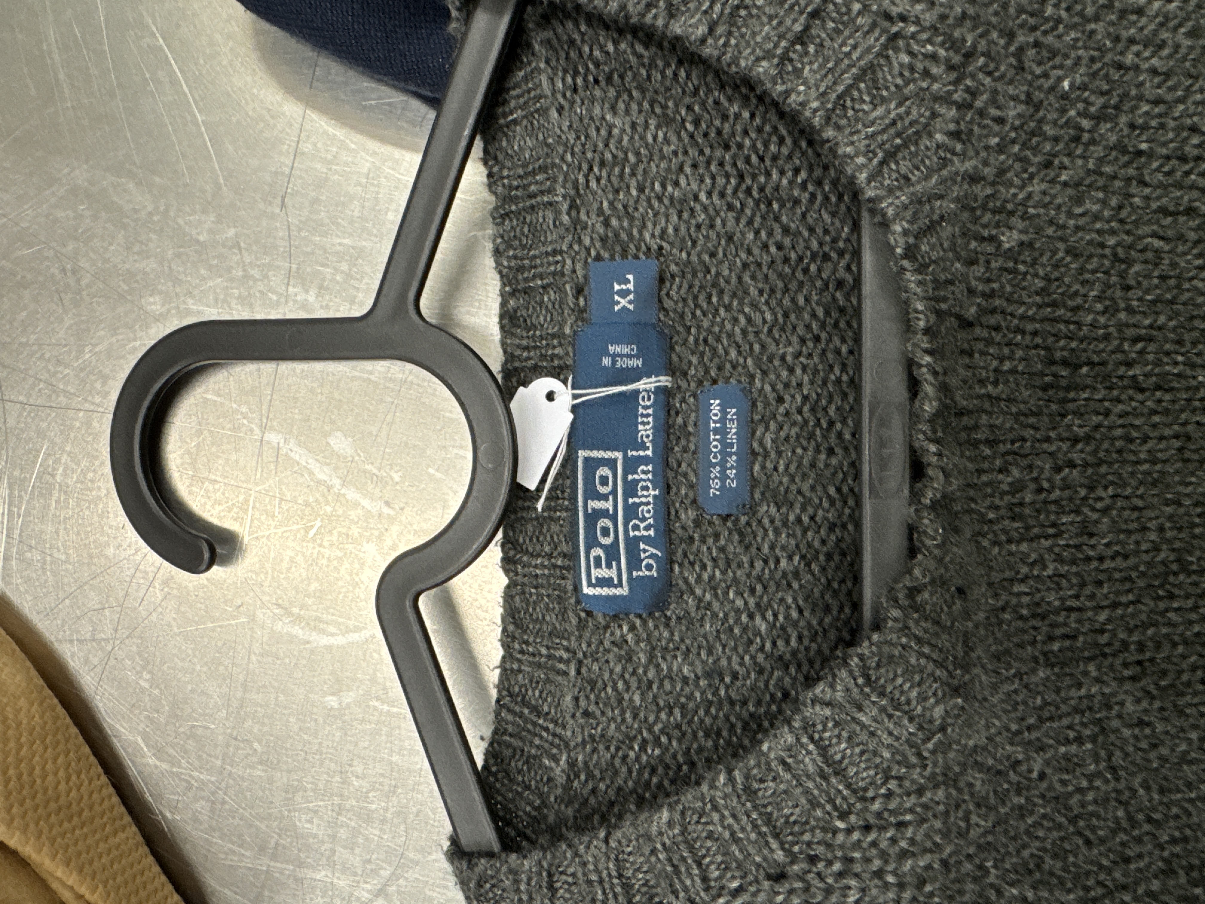 Maglione Polo Ralph Lauren grigio scuro Taglia XL