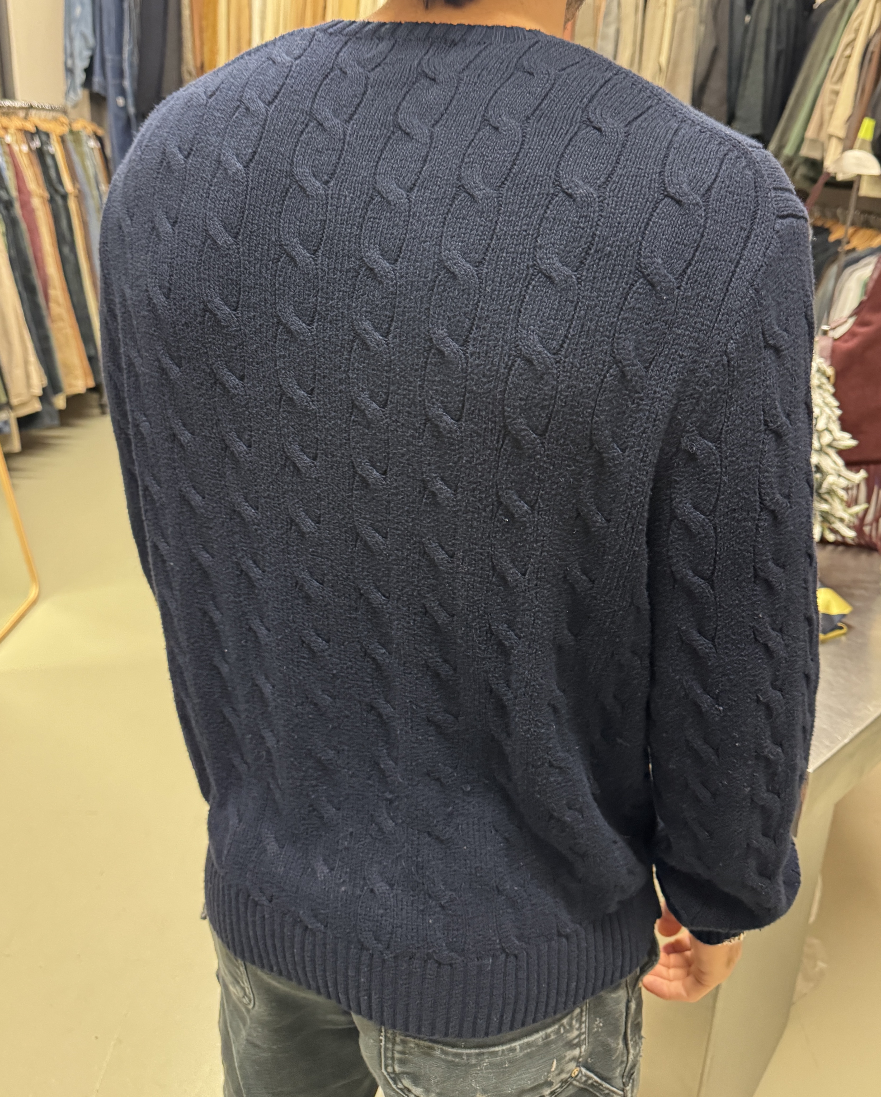 Maglione Polo Ralph Lauren blu taglia XL