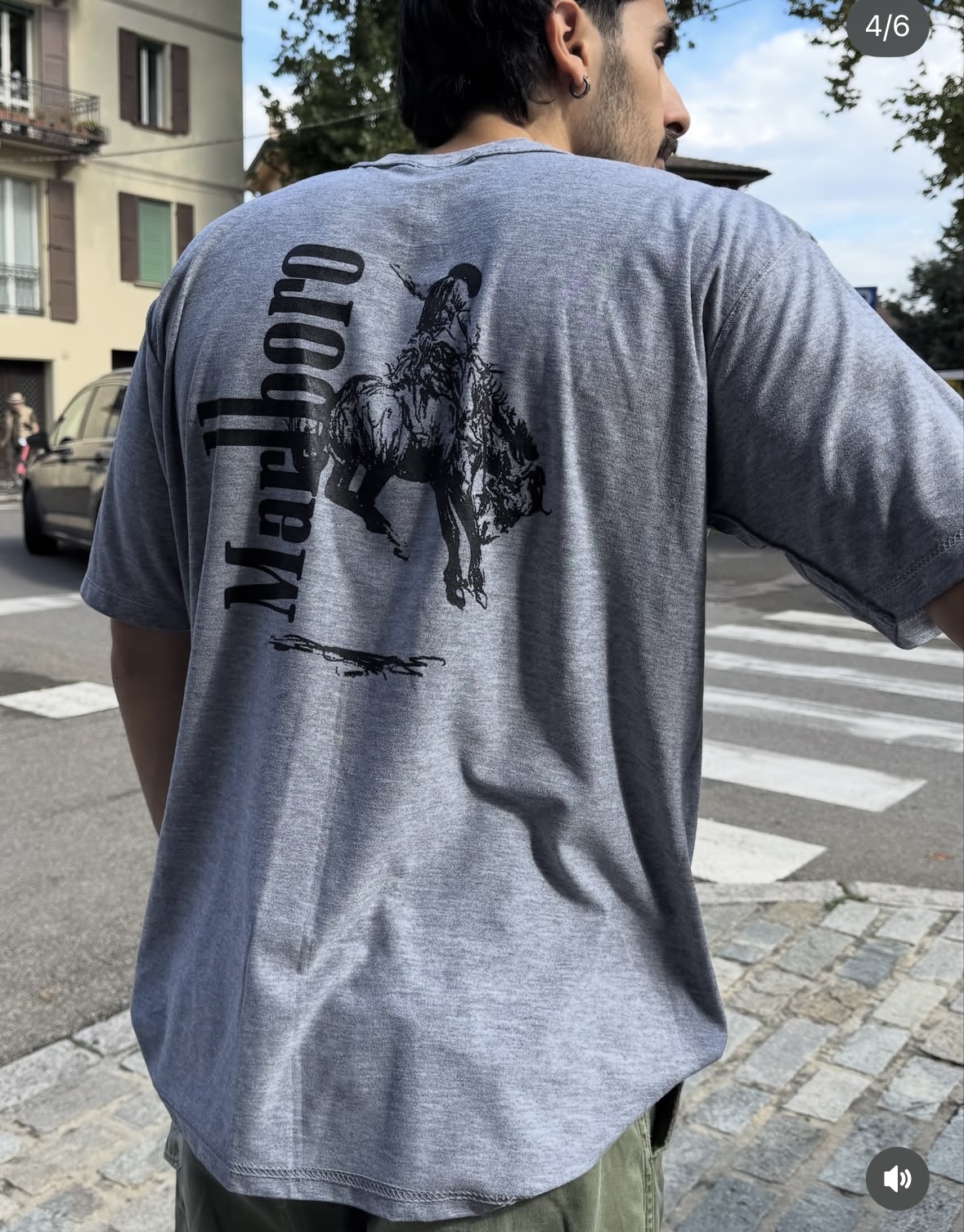 Marlboro Cowboy Graphic T-shirt