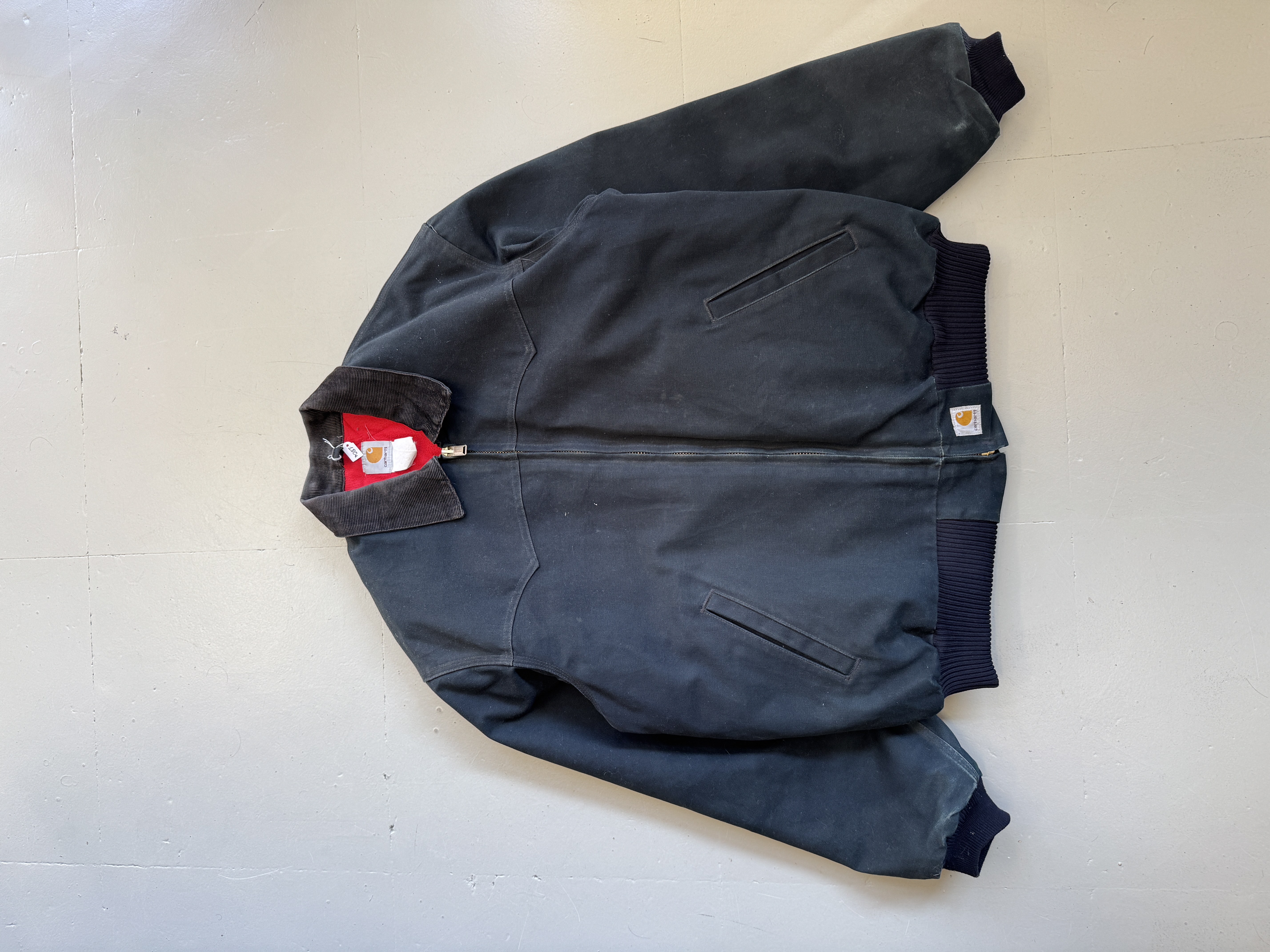 Carhartt Black Bomber Jacket taglia L