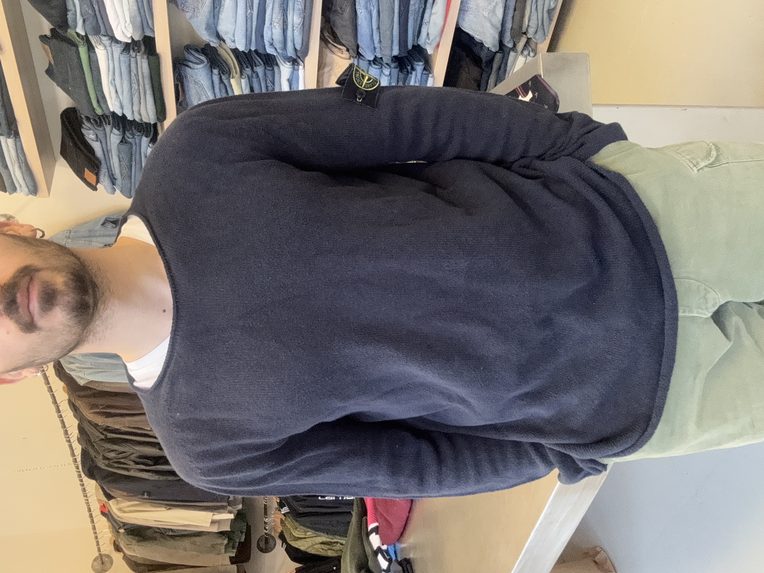 Maglione Stone Island 100% cotone taglia XXL