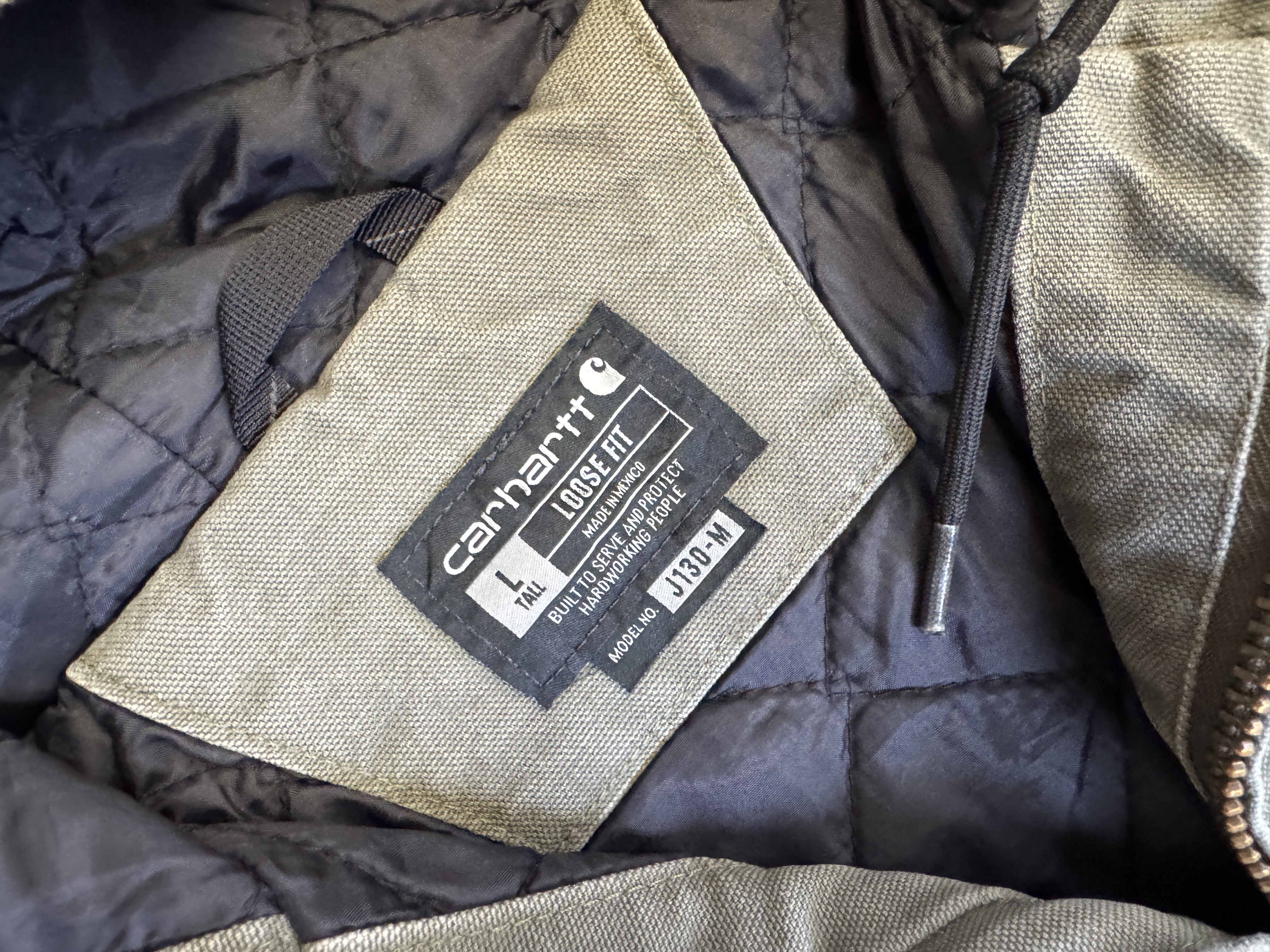 Carhartt Hooded Jacket taglia L TALL