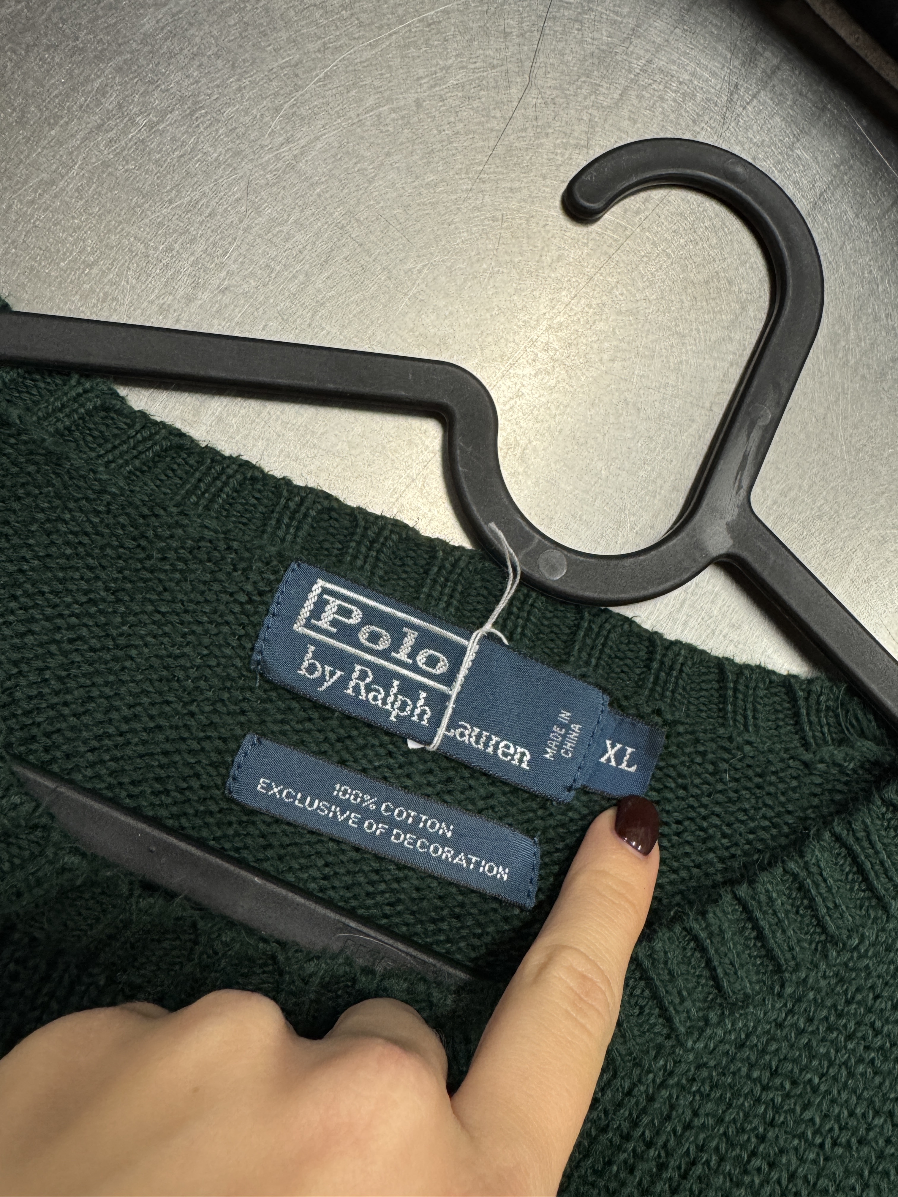 Maglione Verde Uomo taglia XL