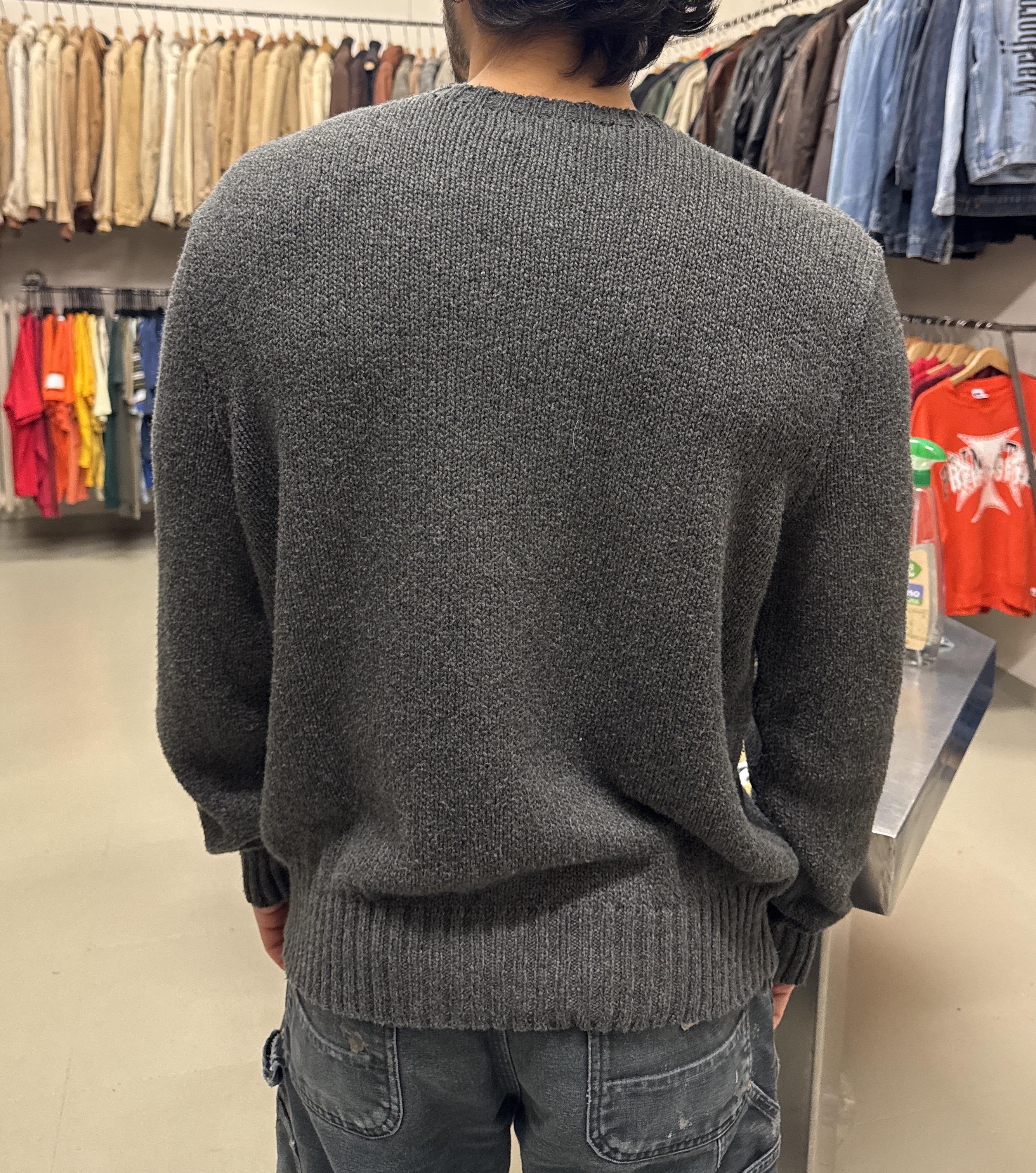 Maglione Polo Ralph Lauren grigio scuro Taglia XL