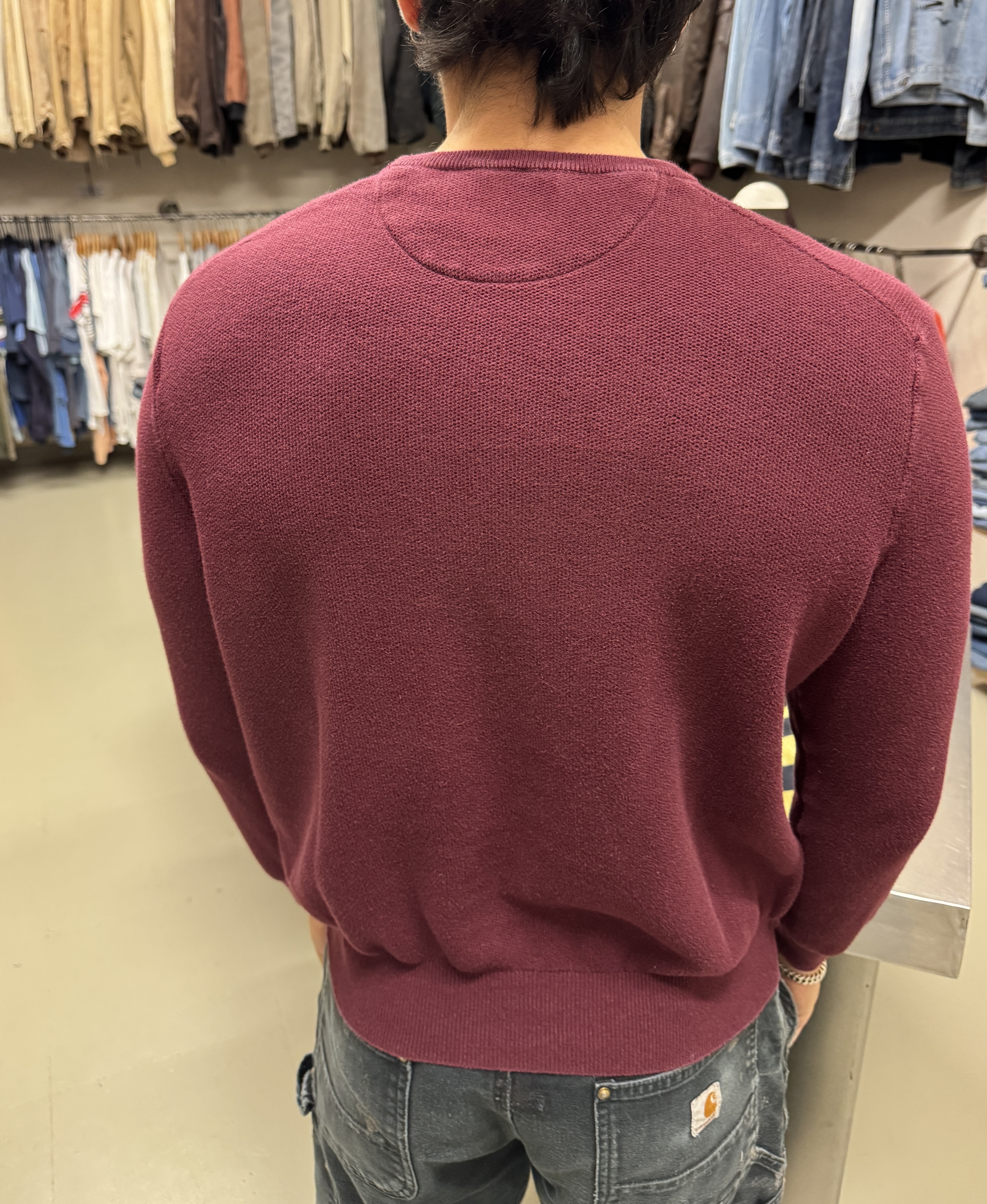 Maglione Polo Ralph Lauren burgundy taglia XL