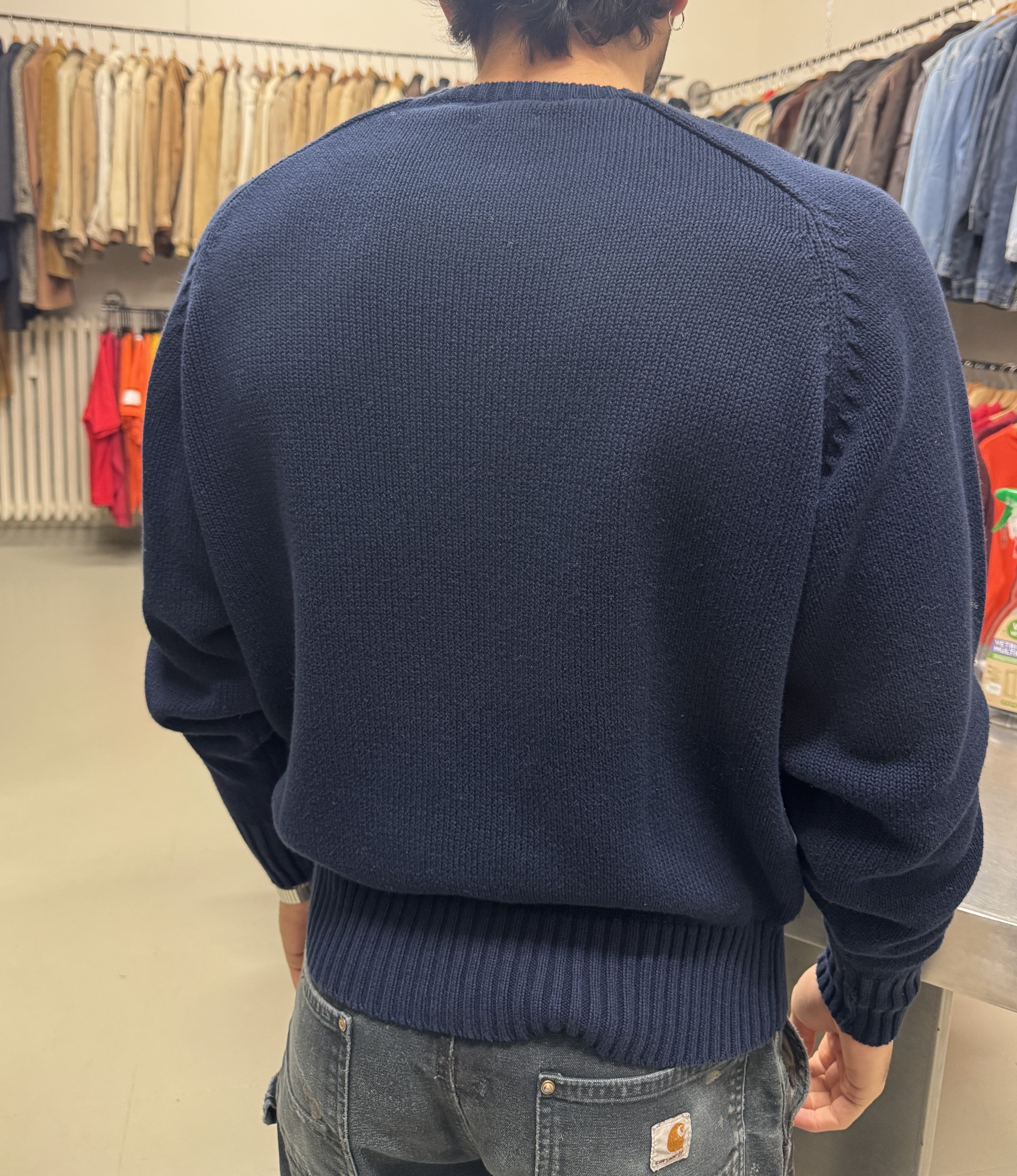 Maglione Polo Ralph Lauren blu navy taglia L