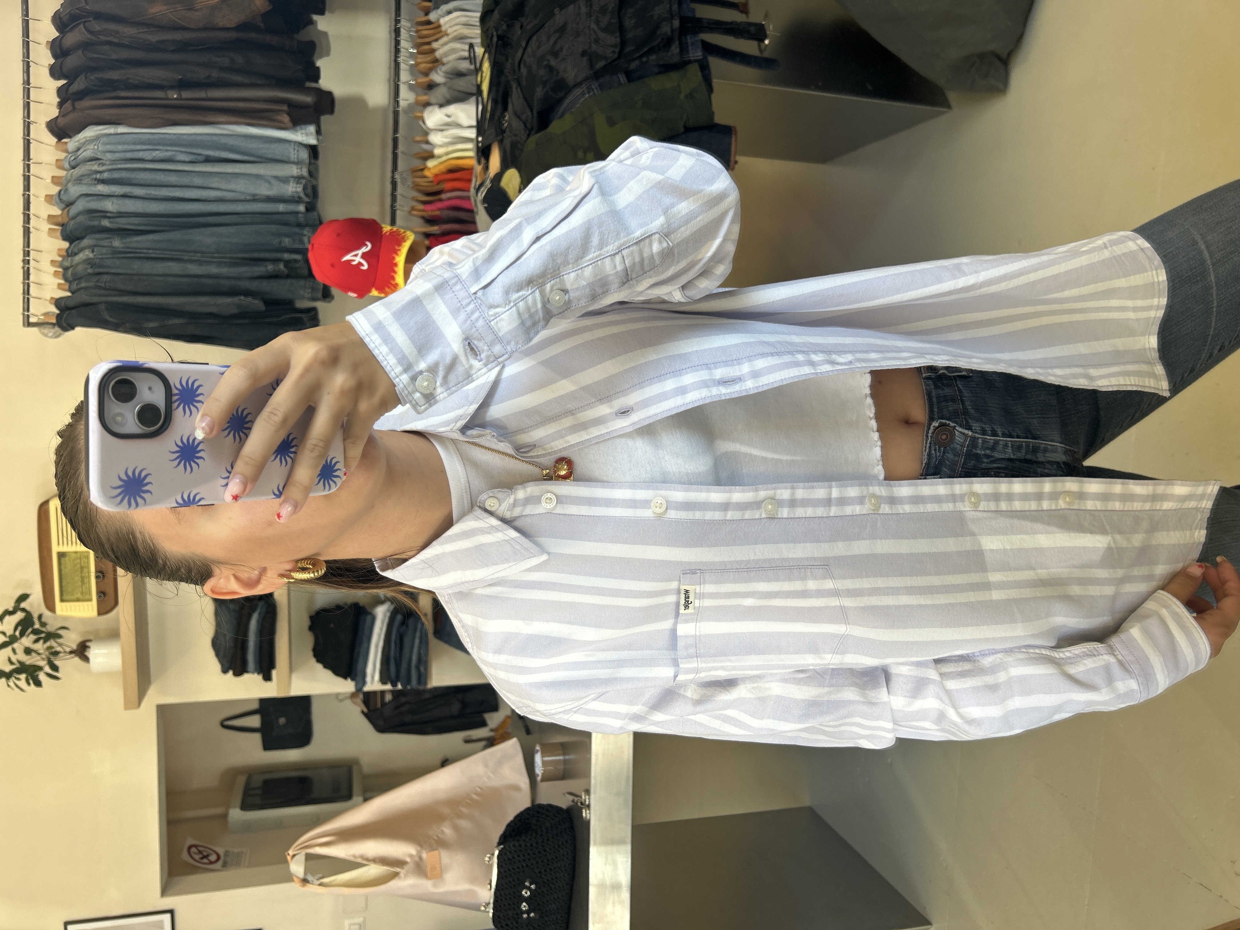Wrangler Striped Button-Up Shirt Taglia S