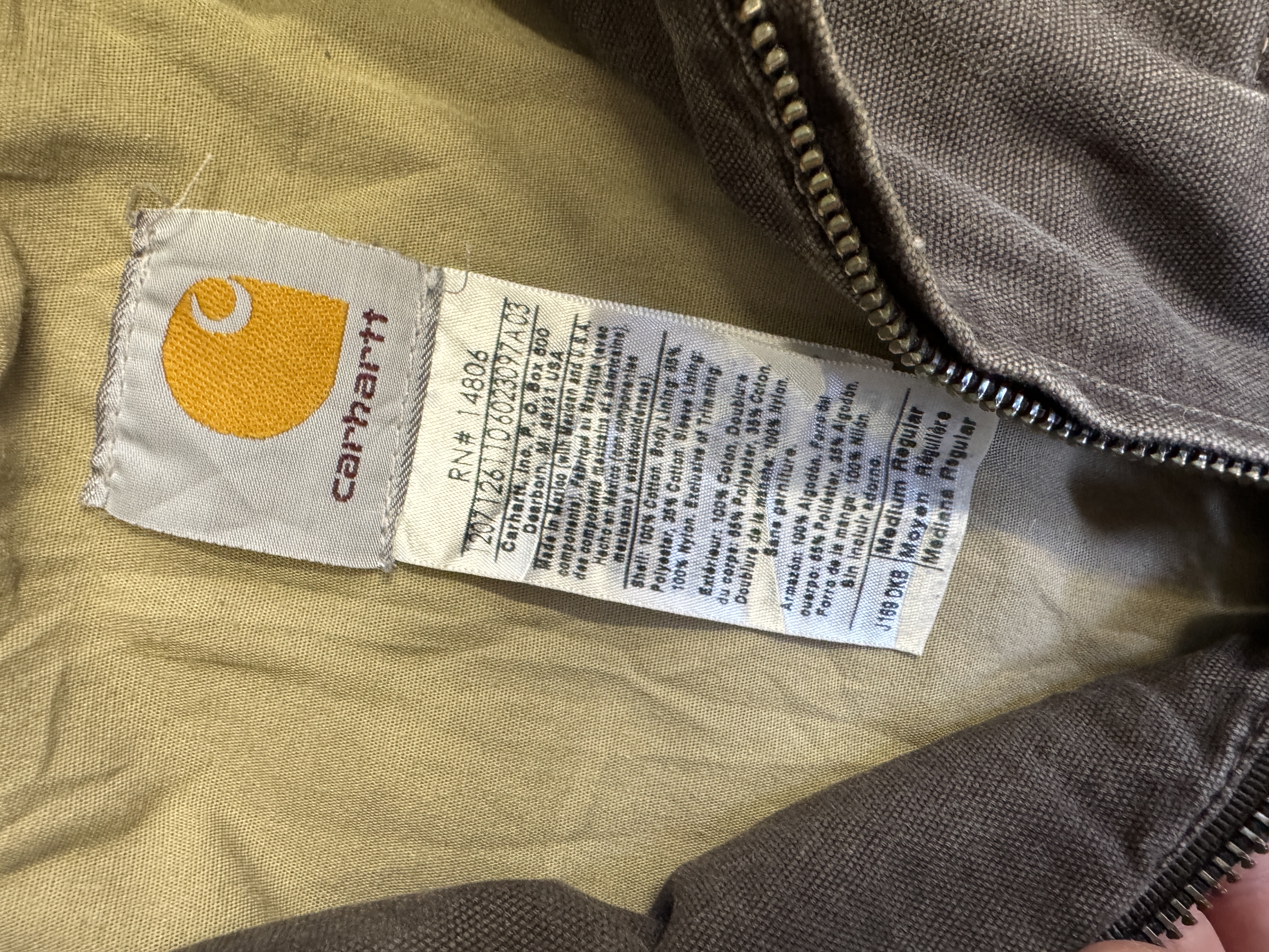 Carhartt giacca leggera taglia M