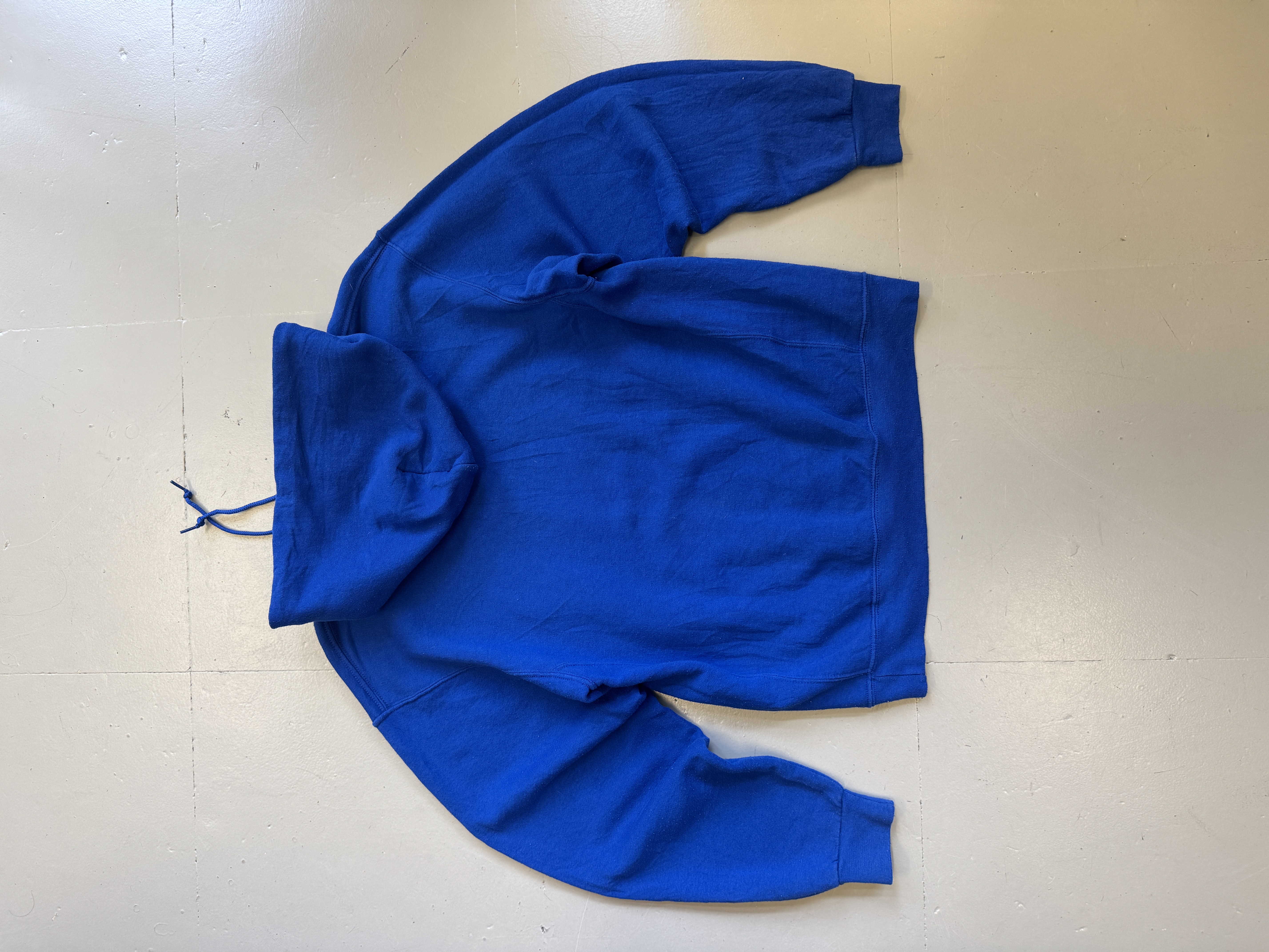 Russell Blue Hoodie taglia M