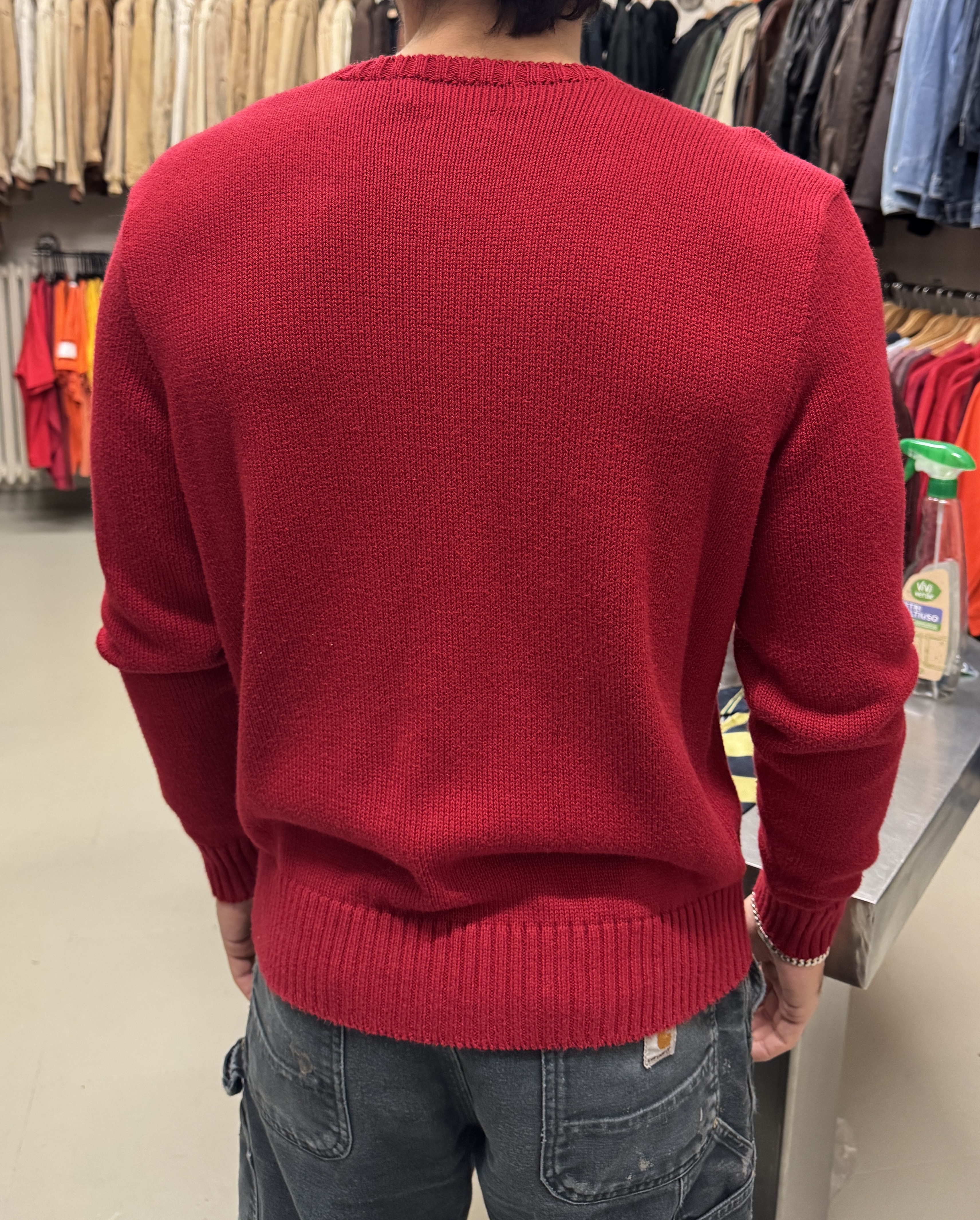 Maglione Polo Ralph Lauren rosso taglia L