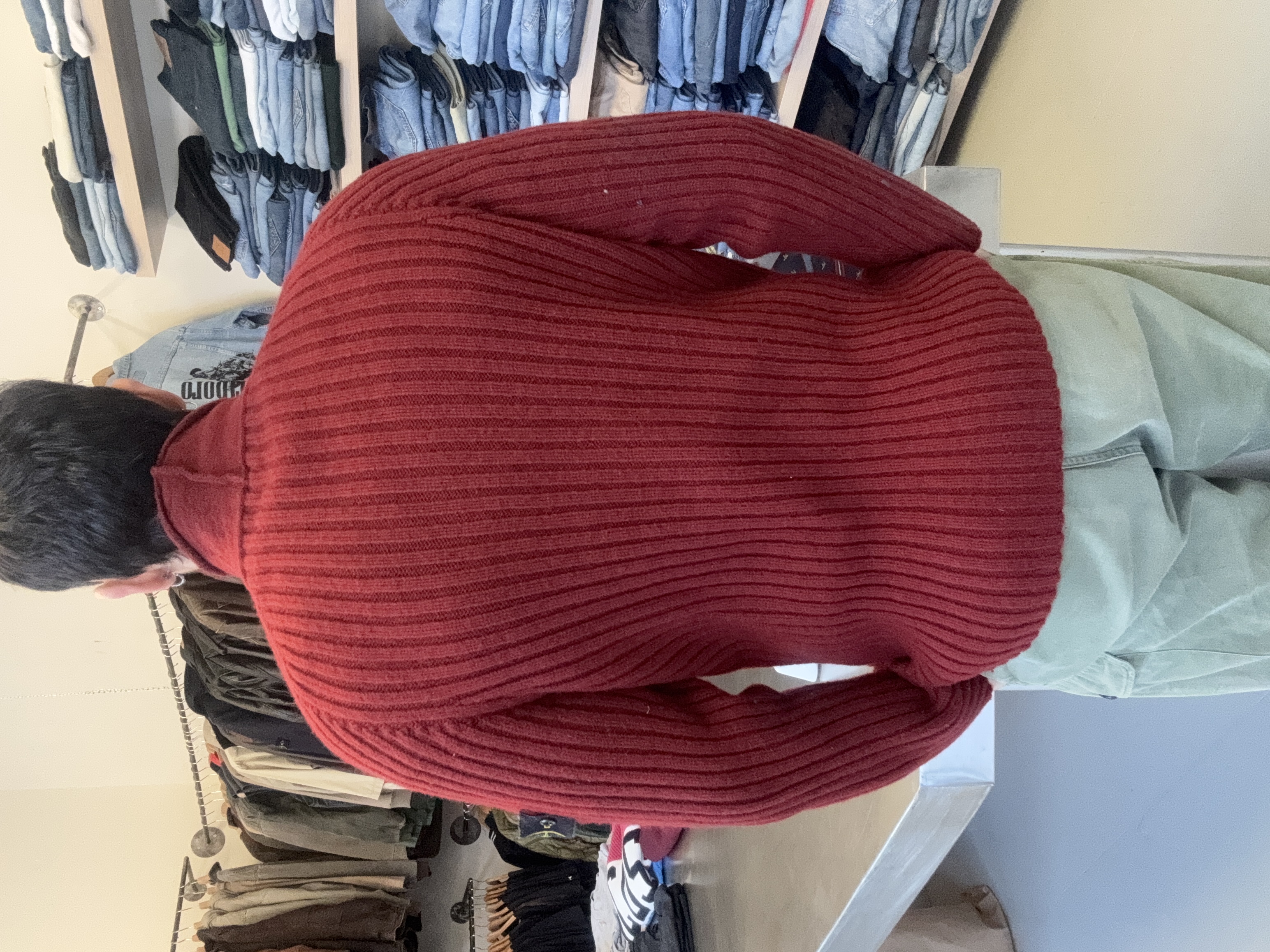 Stone Island maglione 100% lana taglia L