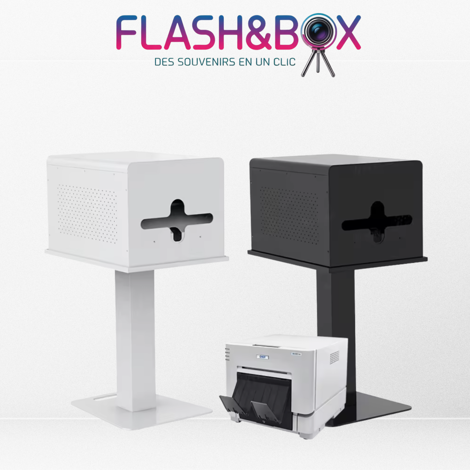 📦 Cache-imprimante Flash&Box – Design élégant et pratique