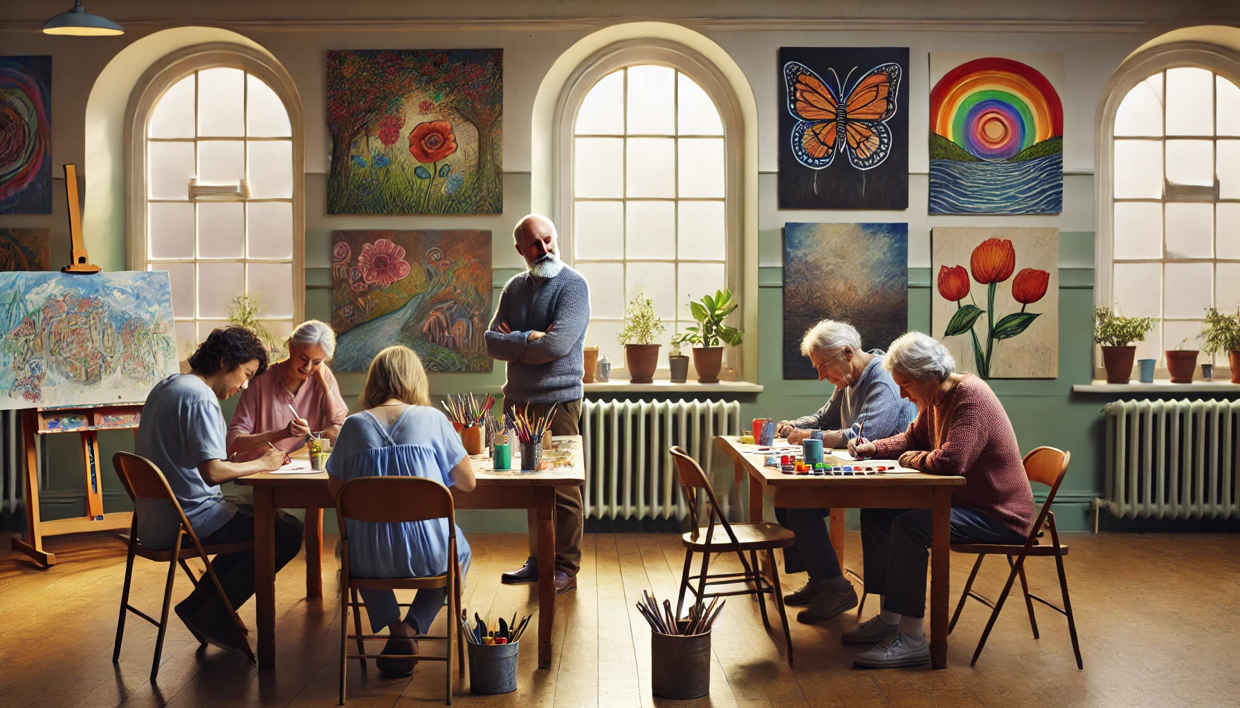 Group Workshop - Art For Wellbeing (online)