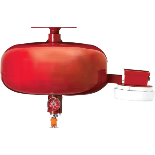 EXTINTOR AUTOMATICO PQS CON DETECTOR 6 KG