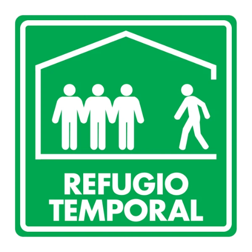 SEÑAL MODELO 019 REFUGIO TEMPORAL