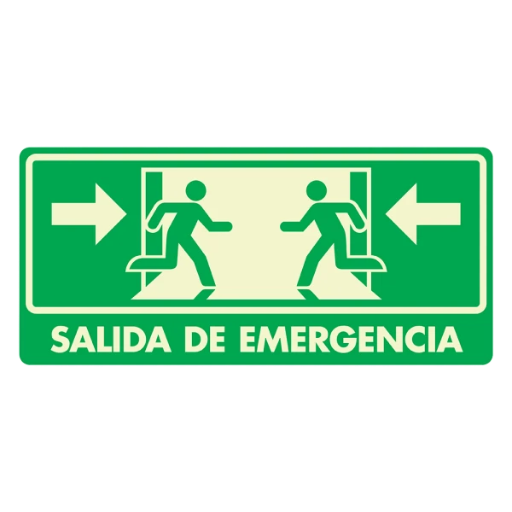 SEÑAL MODELO 026 SALIDA DE EMERGENCIA