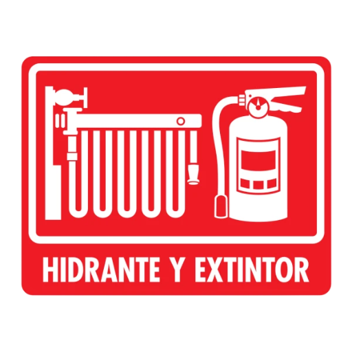 SEÑAL MODELO 035 HIDRANTE Y EXTINTOR